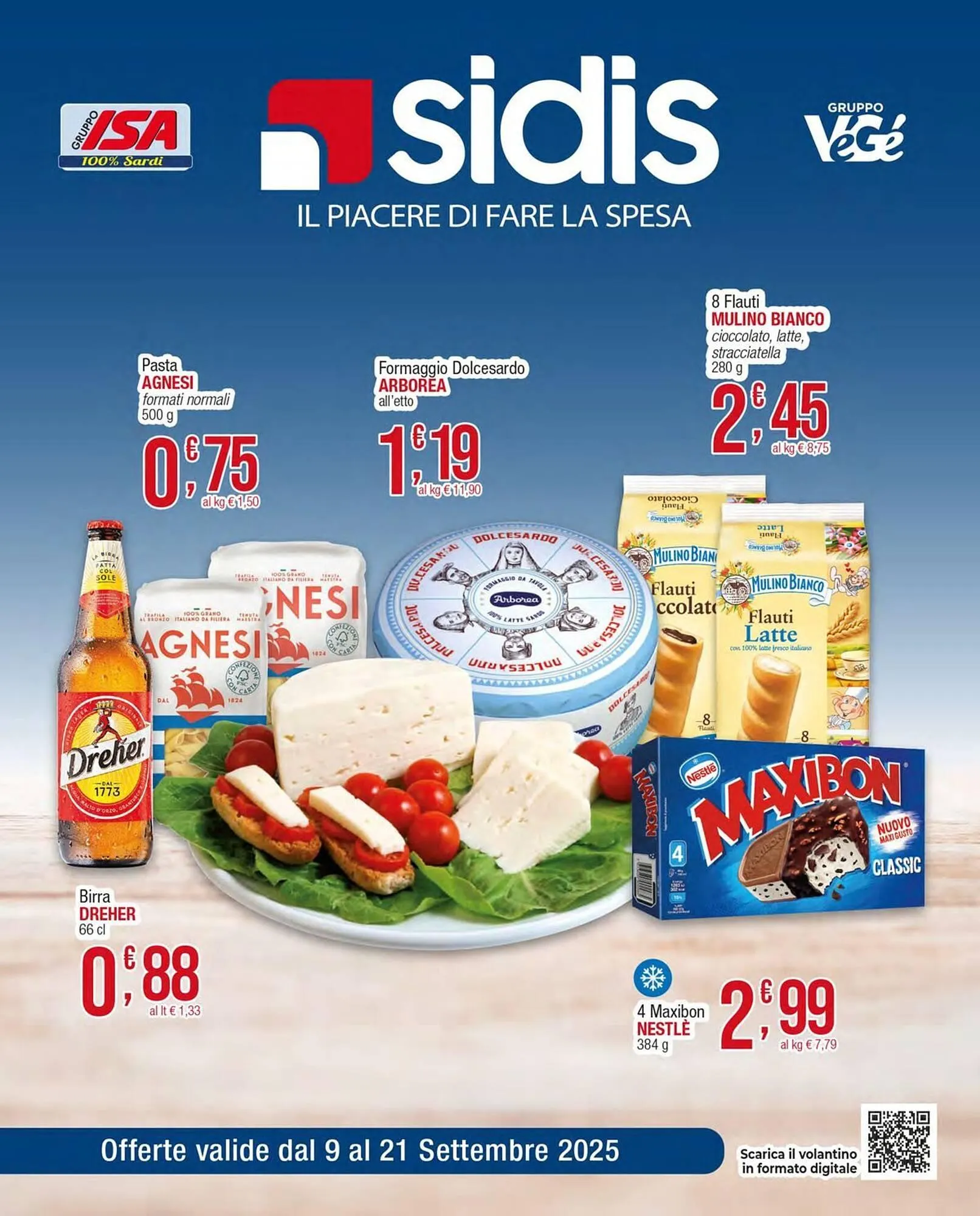 Volantino Sidis da 9 settembre a 21 settembre di 2025 - Pagina del volantino 1