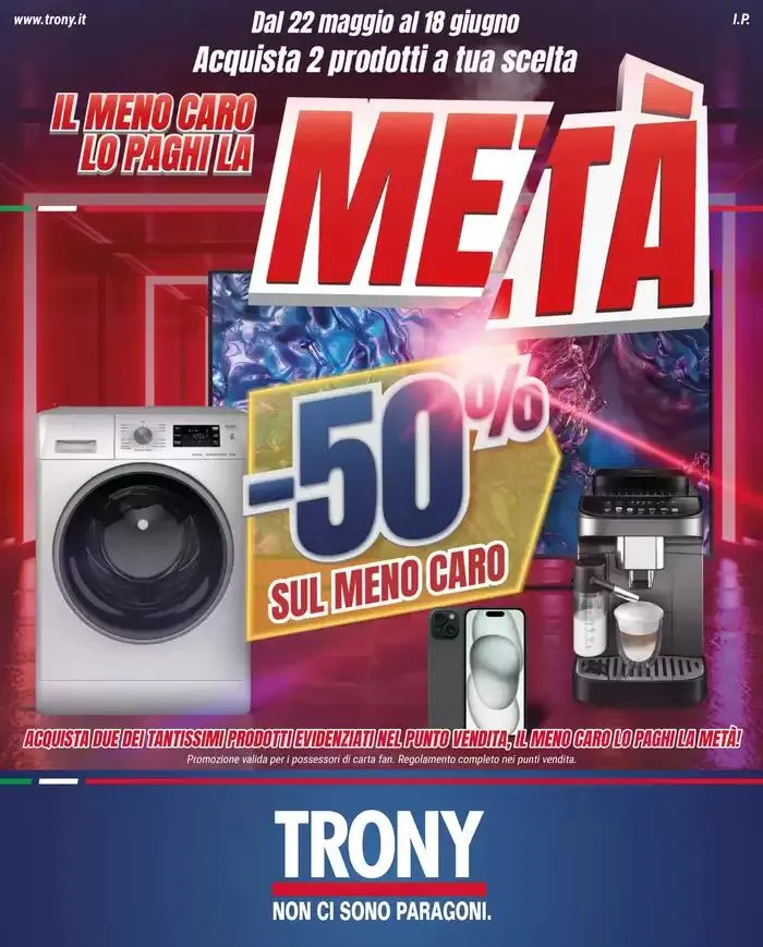 Il meno caro lo paghi la meta da 22 maggio a 18 giugno di 2025 - Pagina del volantino 1