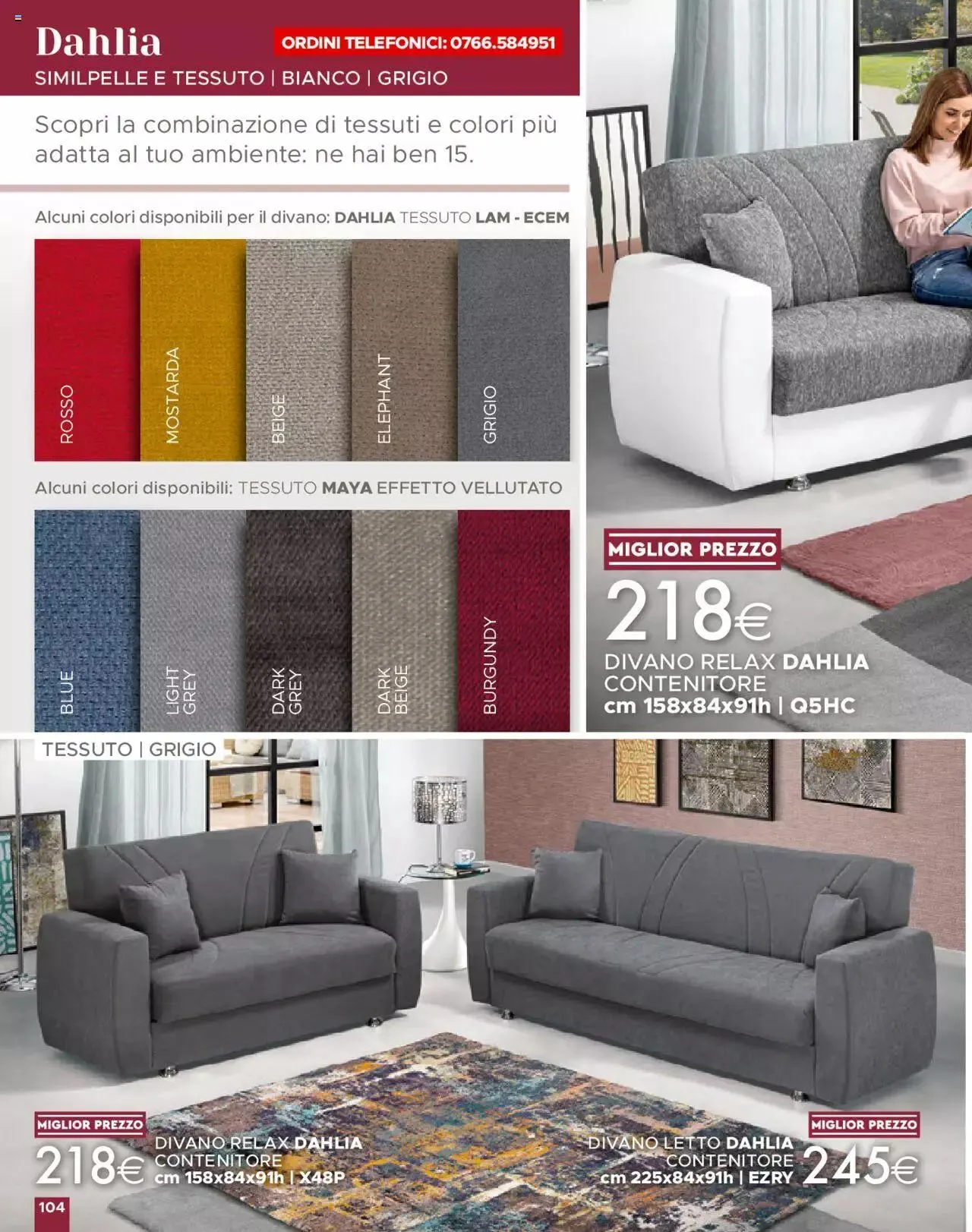 Volantino Mondo Convenienza da 1 ottobre a 31 dicembre di 2023 - Pagina del volantino 106