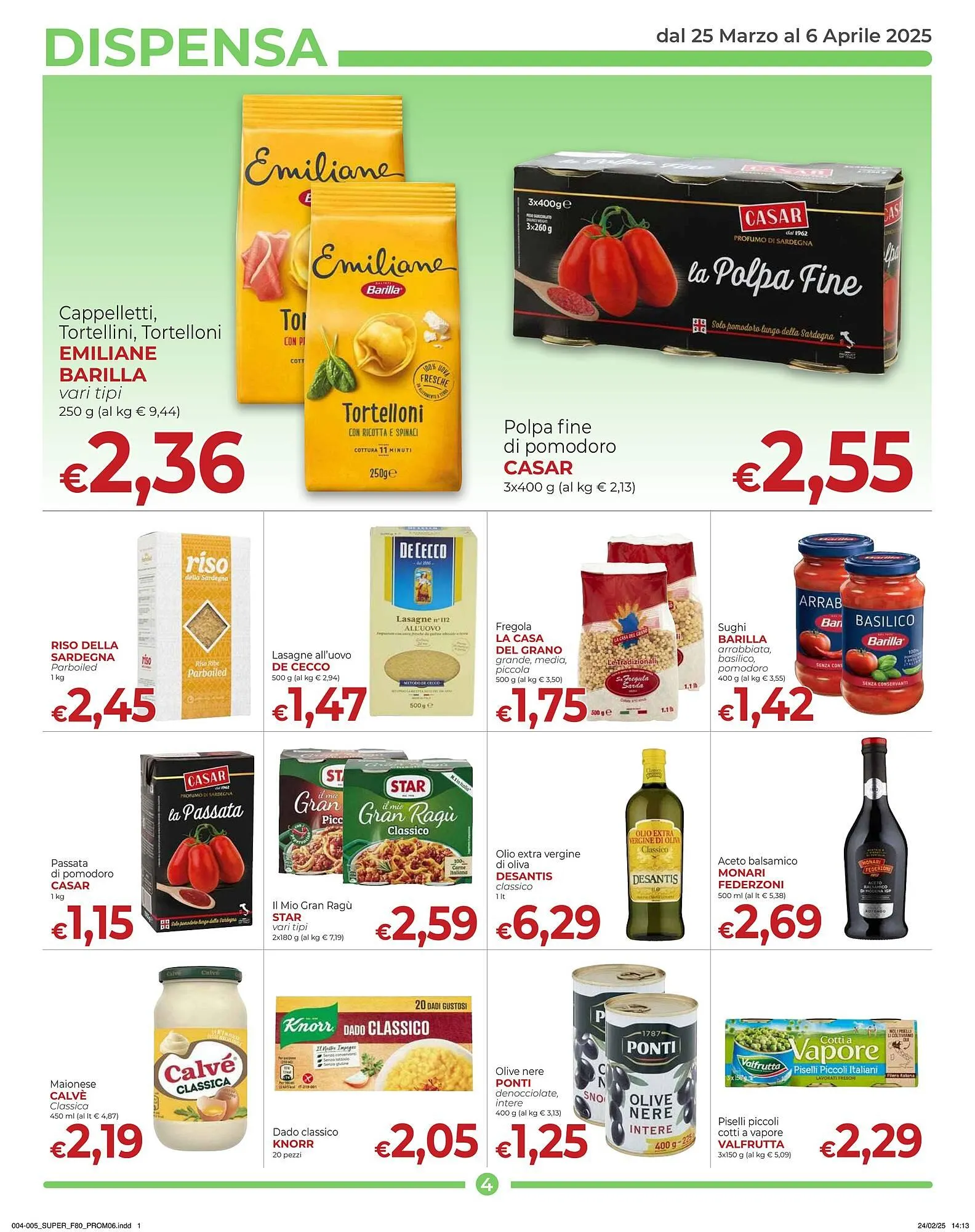 Volantino Supermercati Nonna Isa da 25 marzo a 6 aprile di 2025 - Pagina del volantino 4