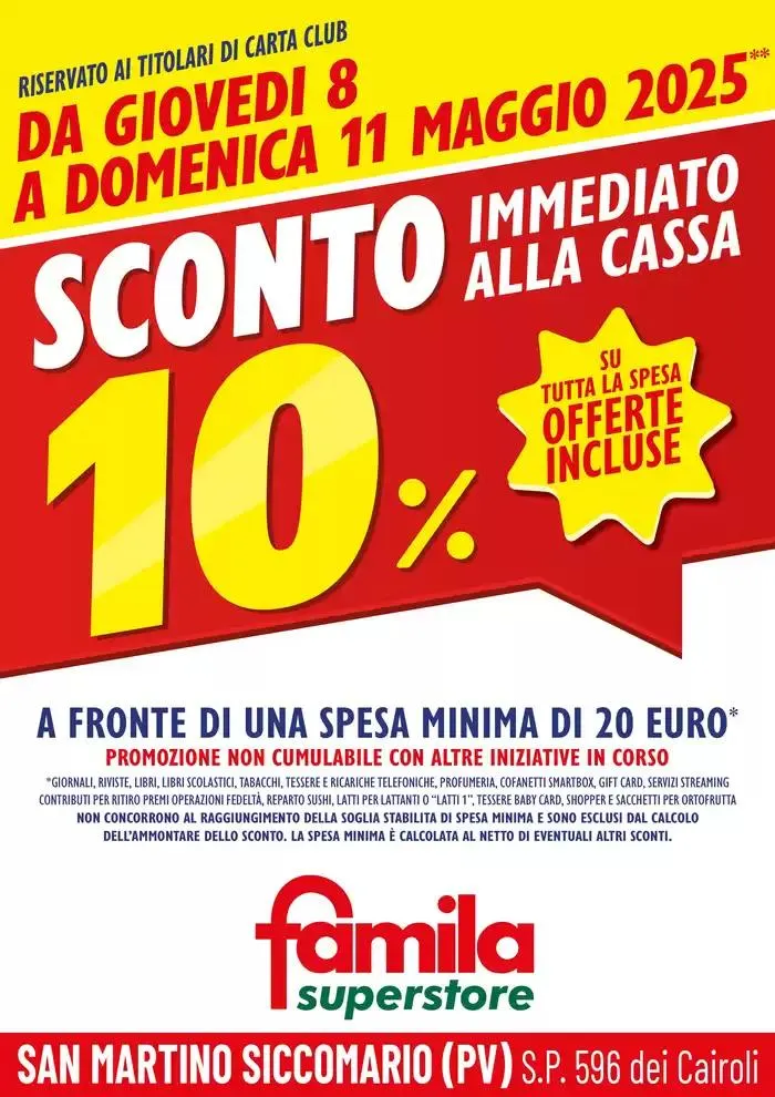 Sconto 10% da 8 maggio a 11 maggio di 2025 - Pagina del volantino 2