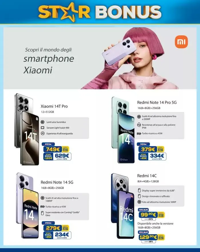 Star bonus -200€ da 3 aprile a 16 aprile di 2025 - Pagina del volantino 10
