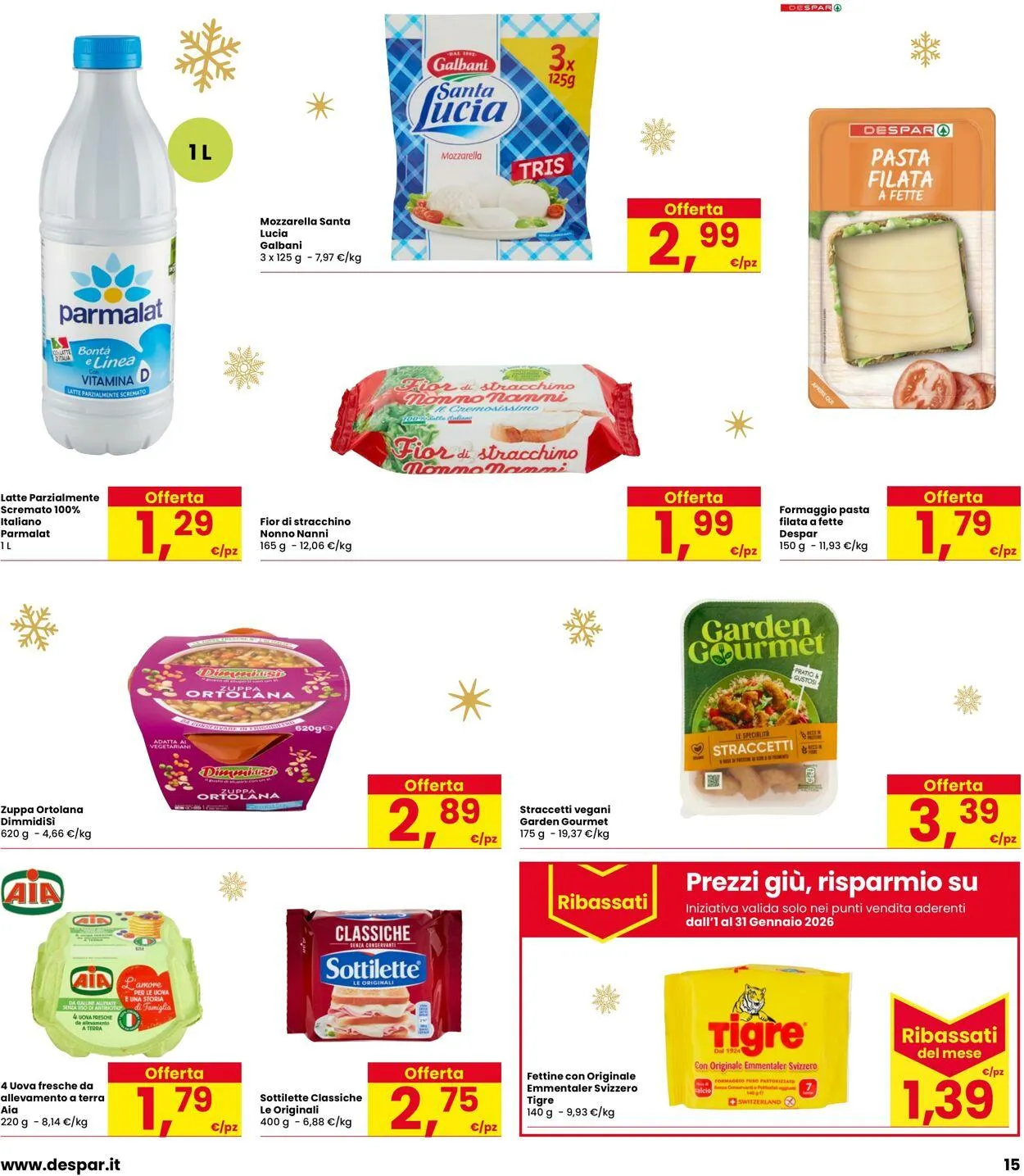Interspar Volantino attuale da 16 dicembre a 6 gennaio di 2026 - Pagina del volantino 15
