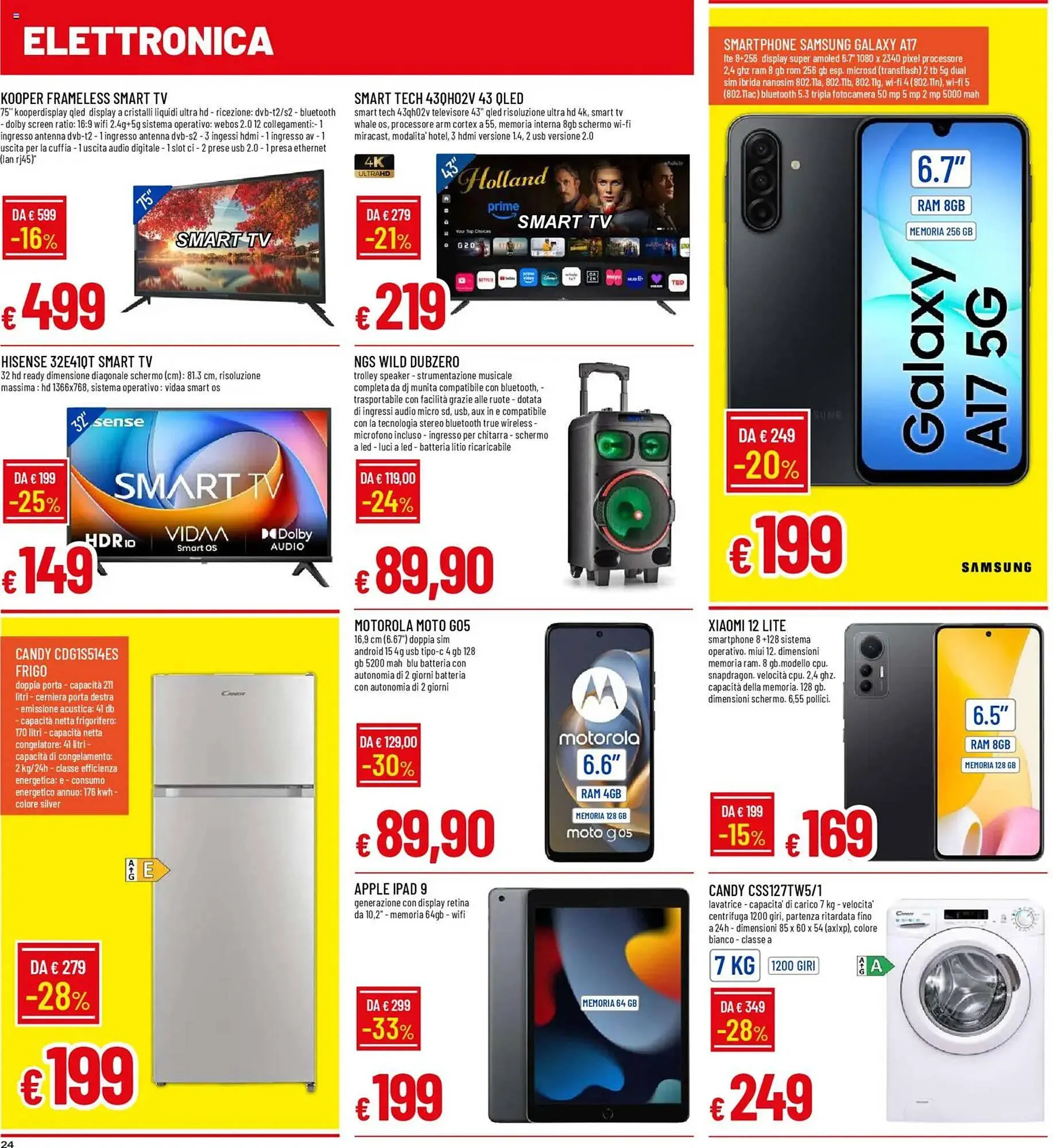 Volantino Galassia da 16 marzo a 25 marzo di 2026 - Pagina del volantino 24