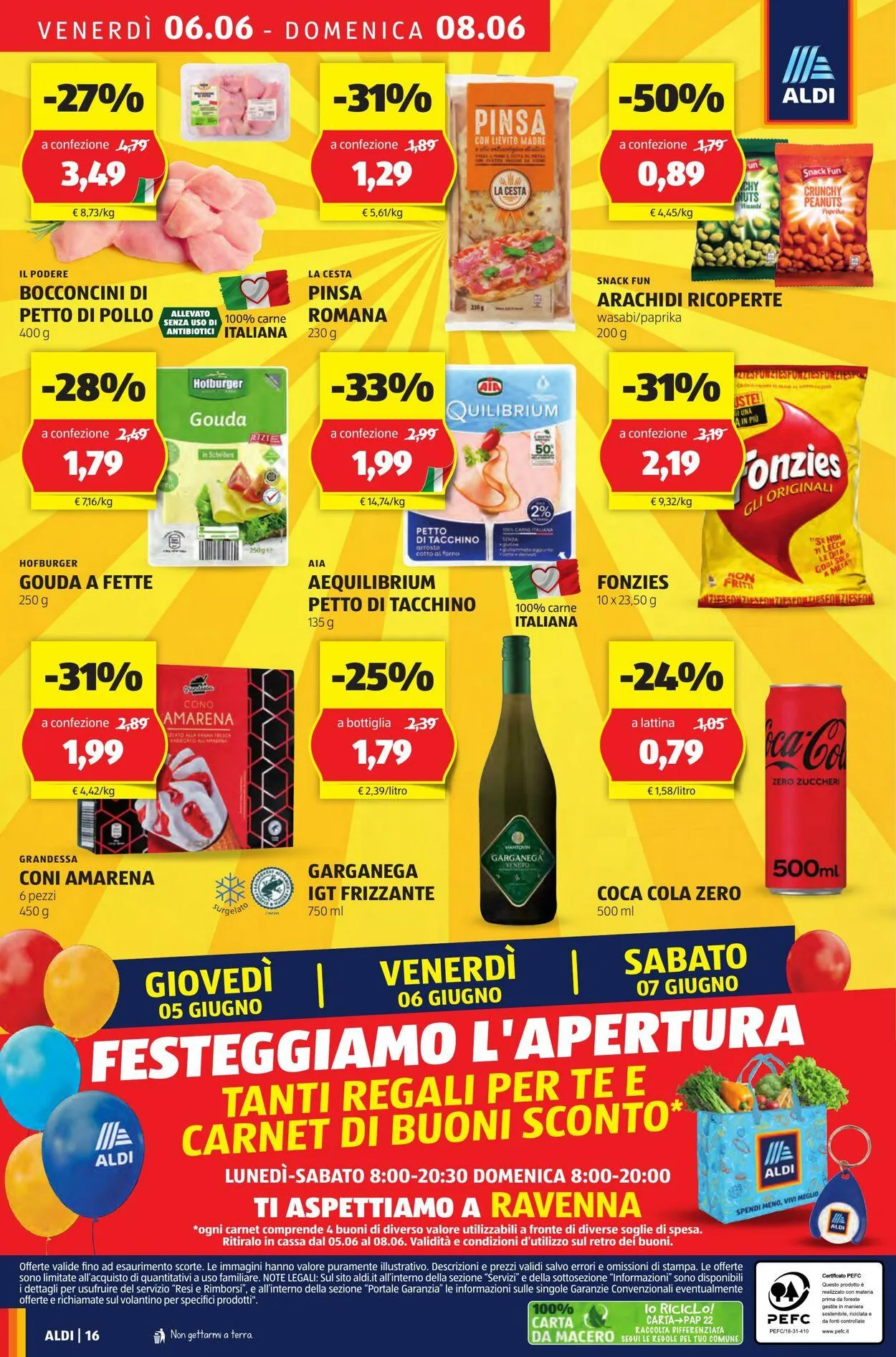 Aldi Volantino attuale da 22 giugno a 6 luglio di 2025 - Pagina del volantino 16