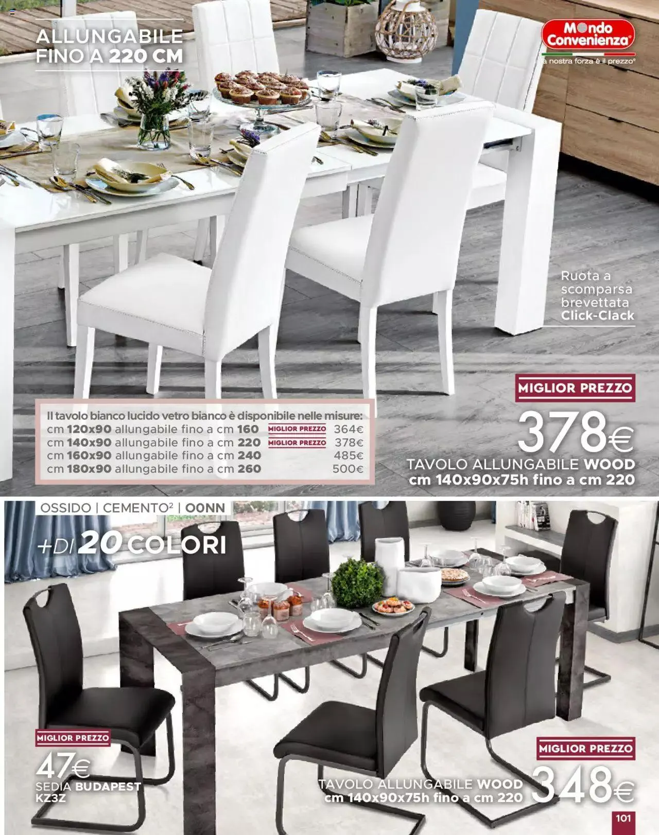 Volantino Mondo Convenienza da 1 ottobre a 31 dicembre di 2023 - Pagina del volantino 103