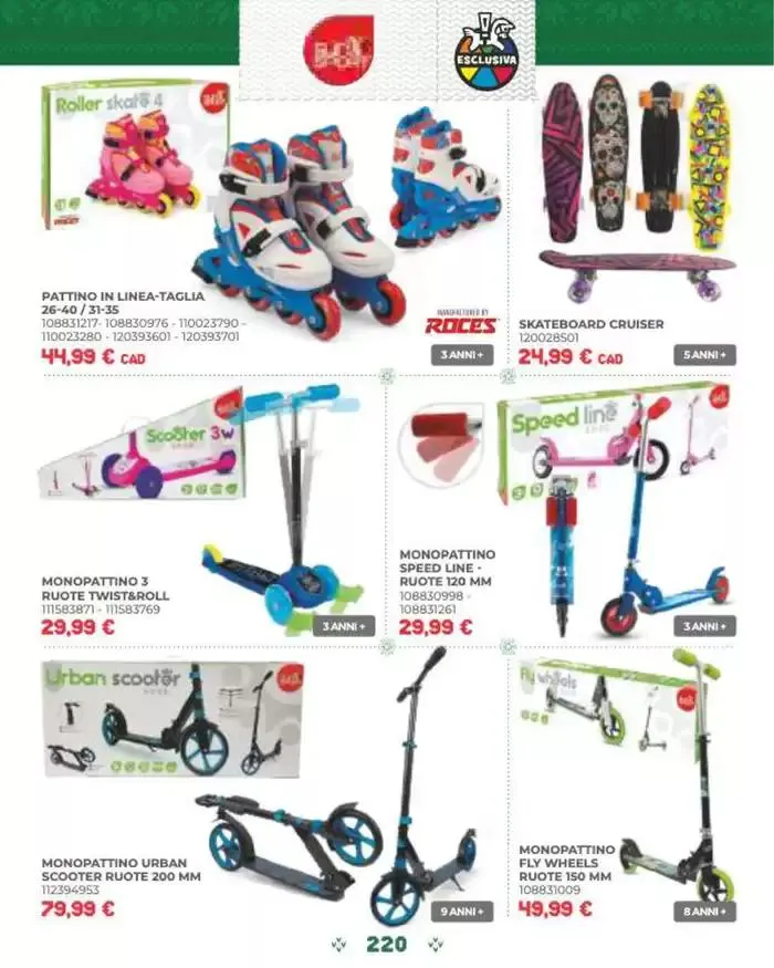 Catalogo di natale 2024! da 19 novembre a 24 dicembre di 2024 - Pagina del volantino 222