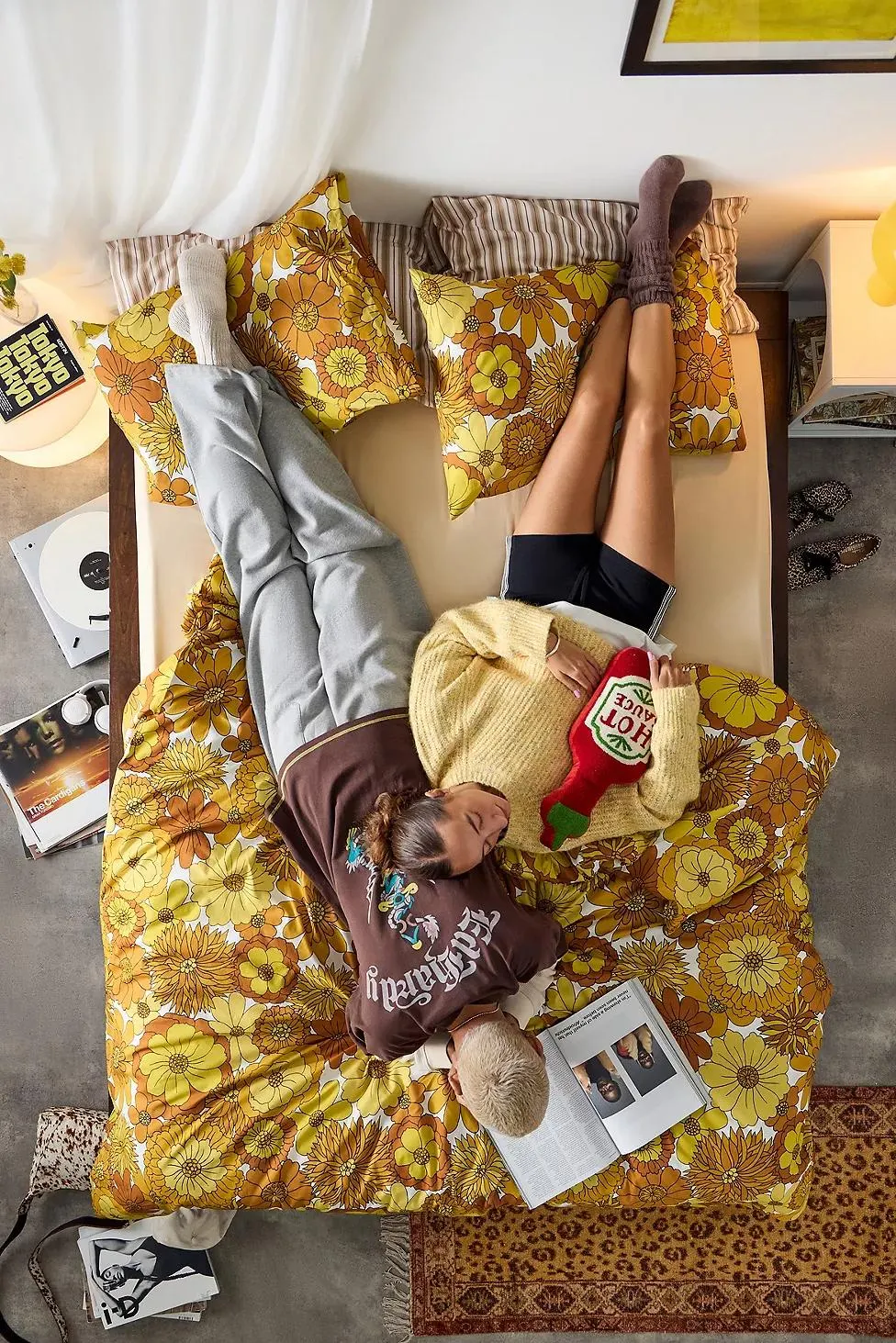 Set Copripiumino Vera Giallo