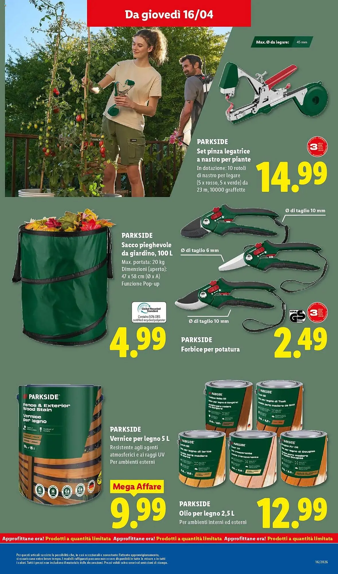 Volantino Lidl da 16 aprile a 22 aprile di 2026 - Pagina del volantino 21