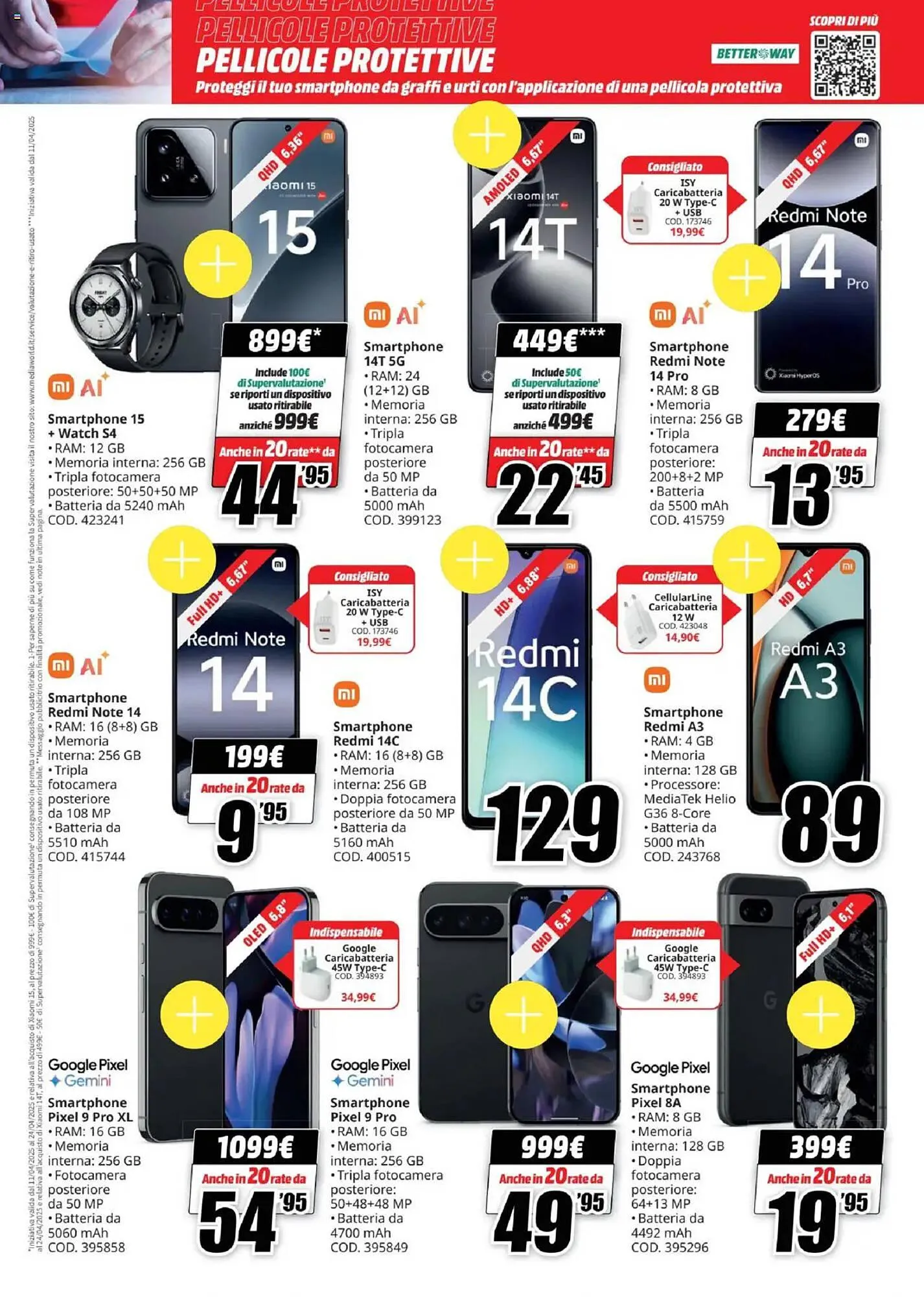 Volantino MediaWorld da 11 aprile a 24 aprile di 2025 - Pagina del volantino 3