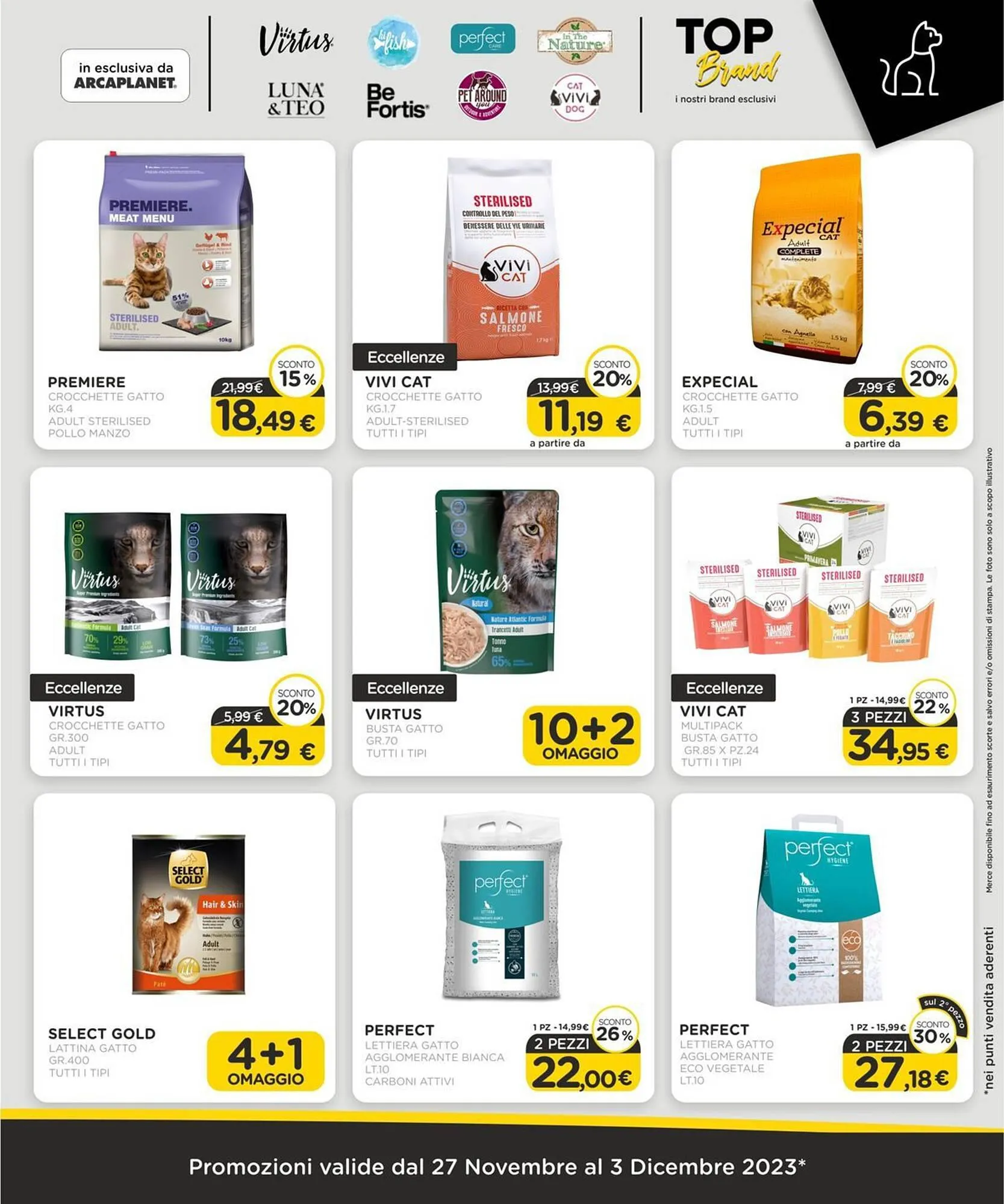Volantino Arcaplanet da 27 novembre a 3 dicembre di 2023 - Pagina del volantino 3