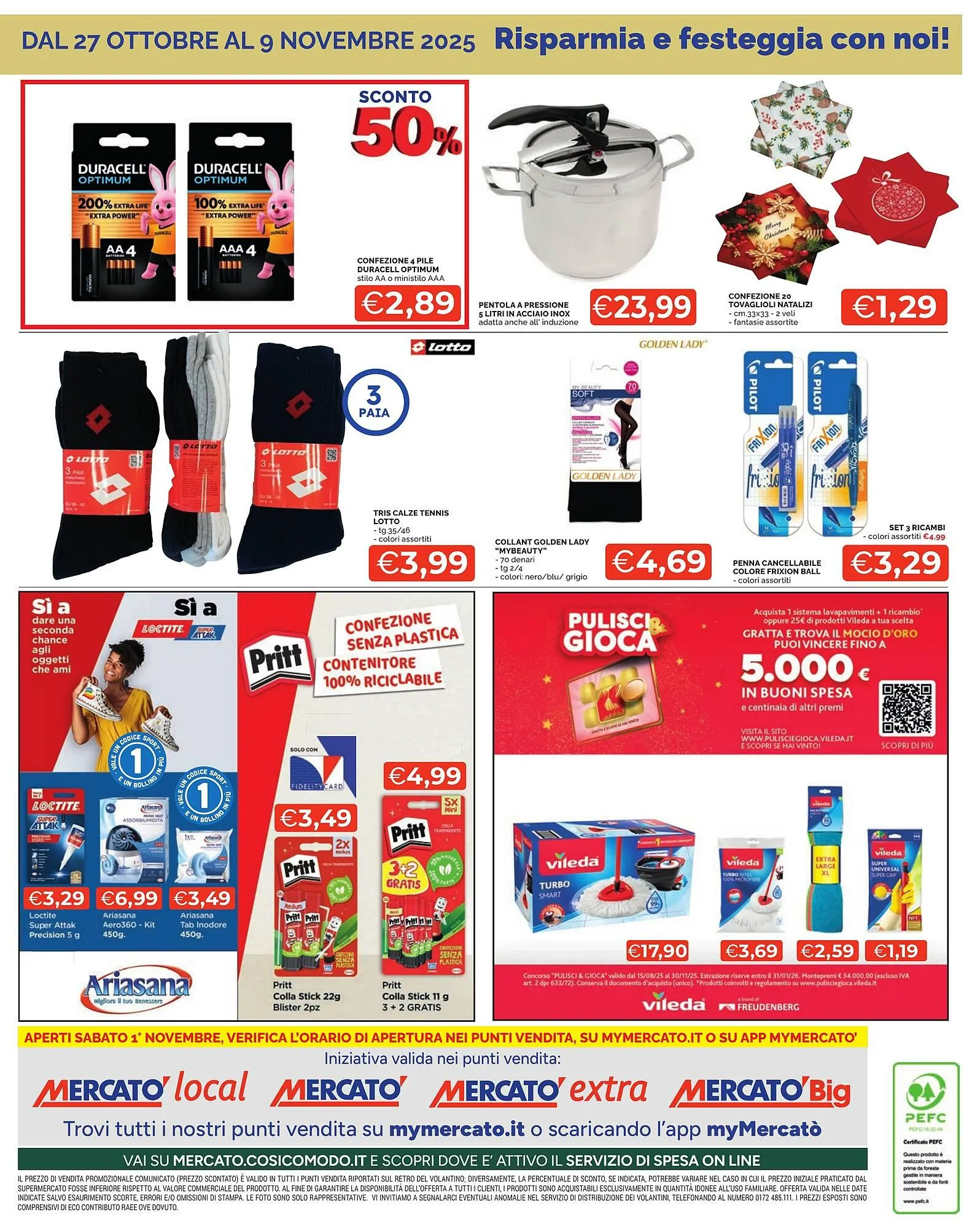 Volantino Mercatò Extra da 27 ottobre a 9 novembre di 2025 - Pagina del volantino 36