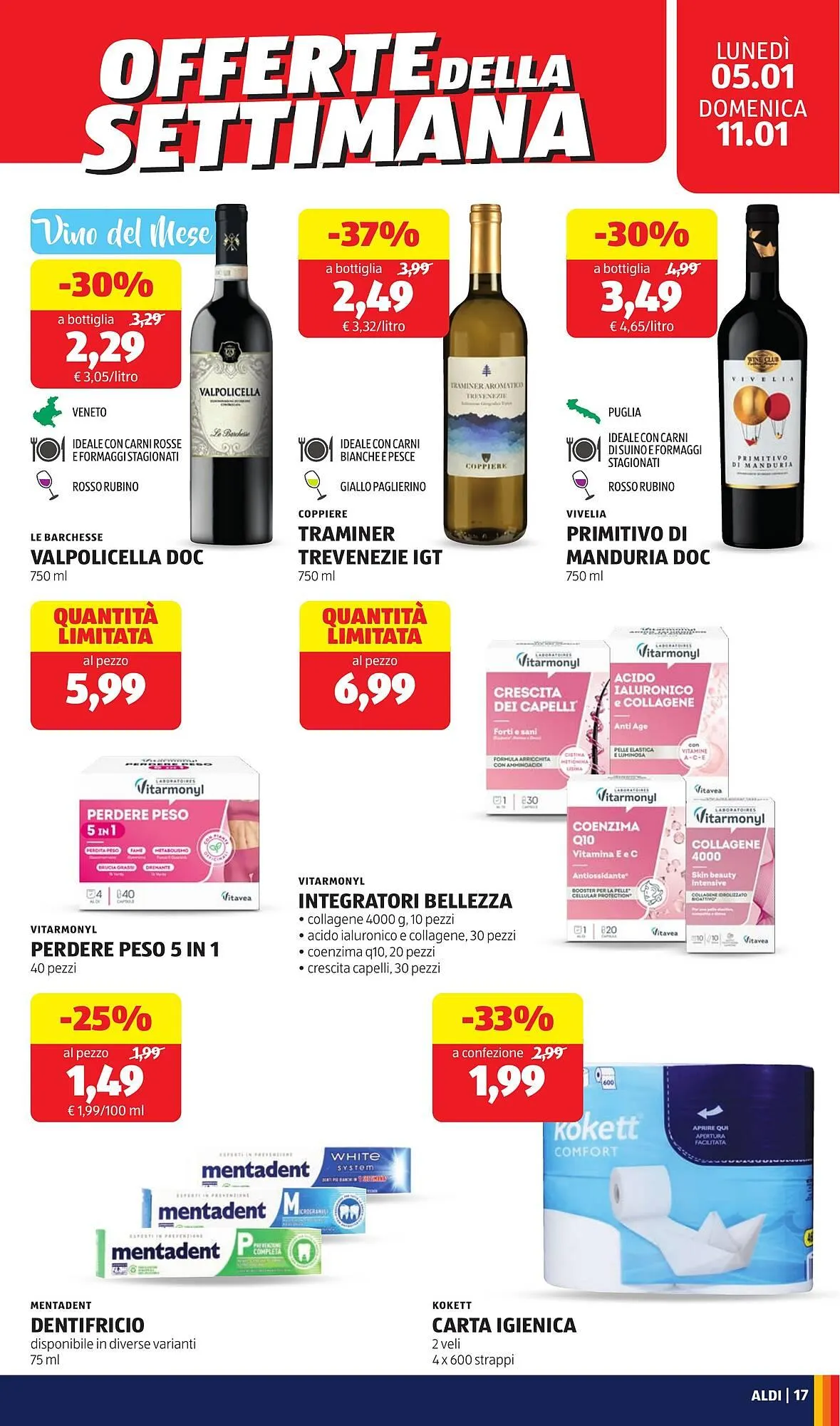 Volantino ALDI da 5 gennaio a 11 gennaio di 2026 - Pagina del volantino 17