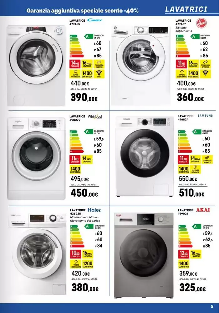 Elettrodomestici Catalogo 2025 da 19 novembre a 1 dicembre di 2025 - Pagina del volantino 26