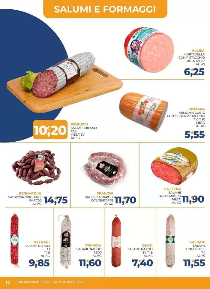 Promozione dal 3 al 19 aprile da 3 aprile a 19 aprile di 2025 - Pagina del volantino 12