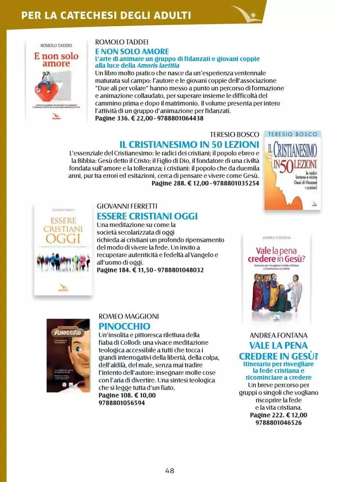  Catechismi & susssidi da 13 gennaio a 31 dicembre di 2025 - Pagina del volantino 48