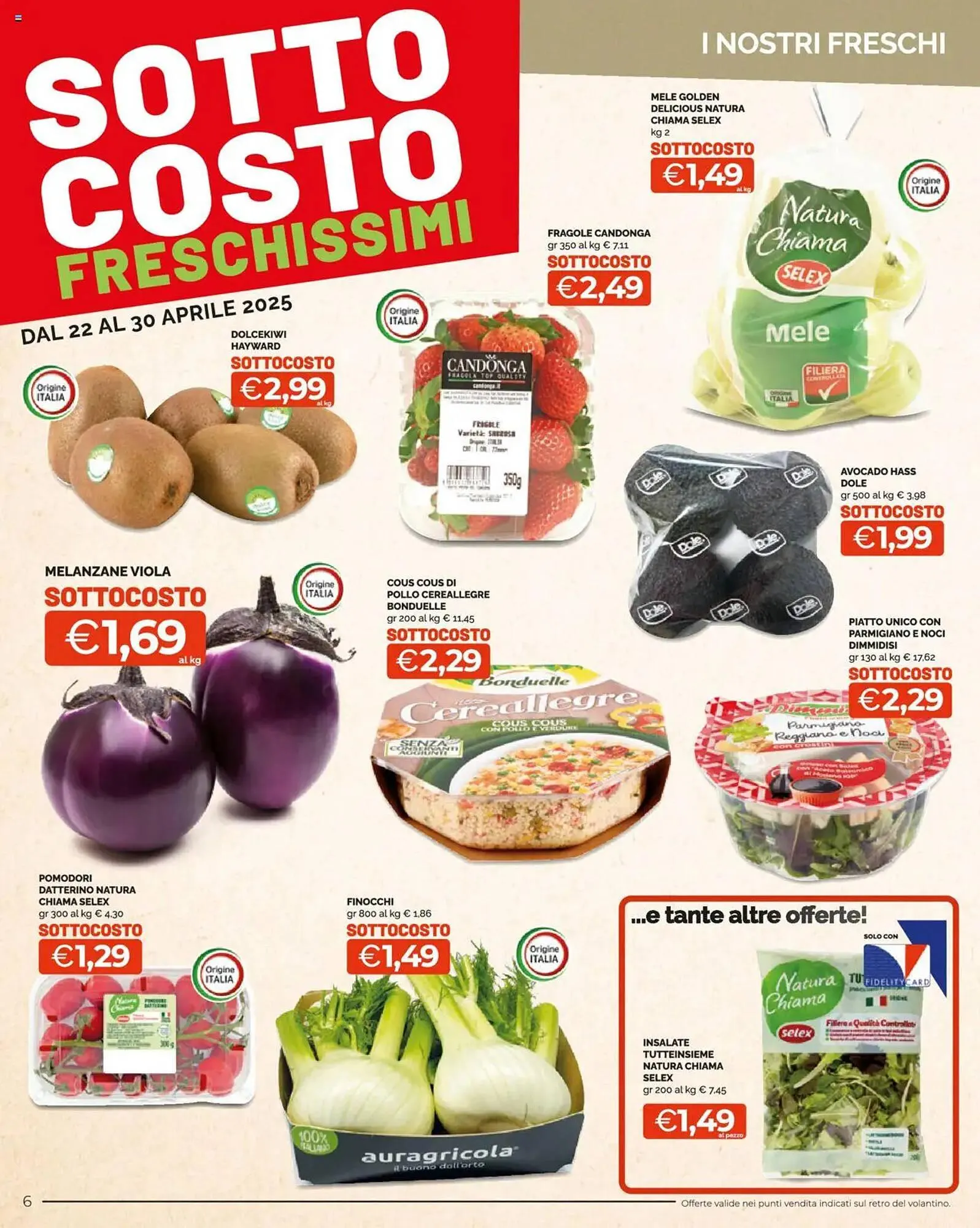 Volantino Mercatò Extra da 22 aprile a 30 aprile di 2025 - Pagina del volantino 6