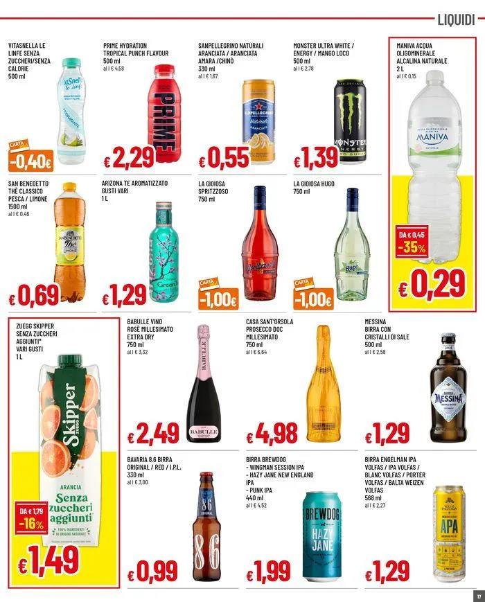 Maxi formati maxi convenienza da 22 agosto a 4 settembre di 2024 - Pagina del volantino 17