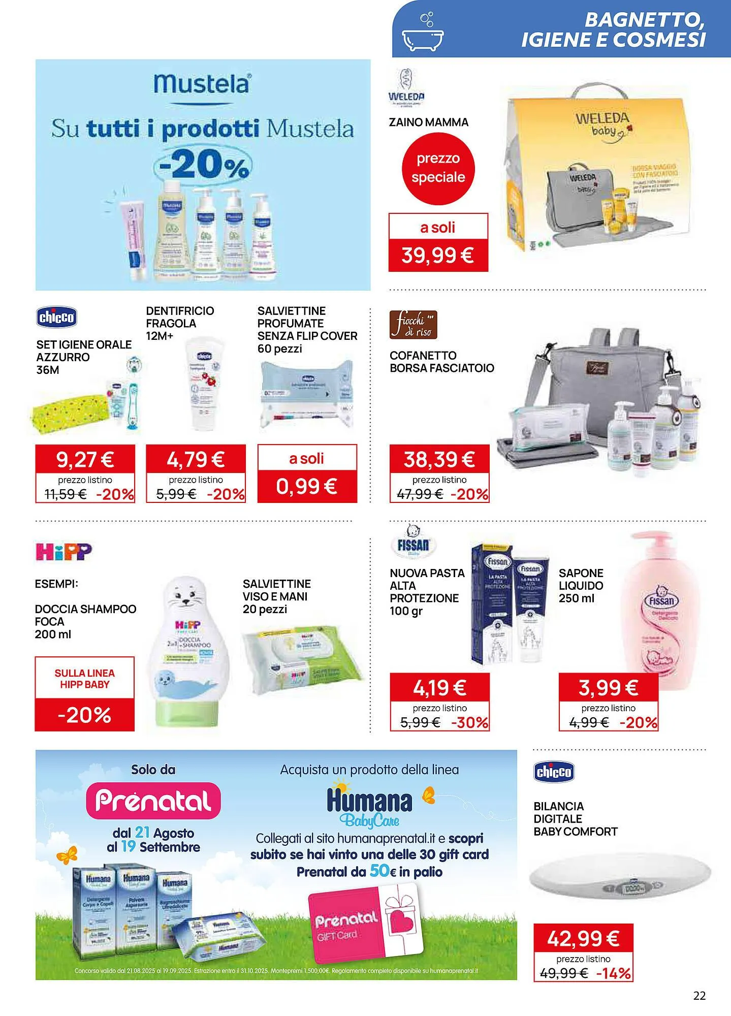 Volantino Prenatal da 20 agosto a 22 settembre di 2025 - Pagina del volantino 22