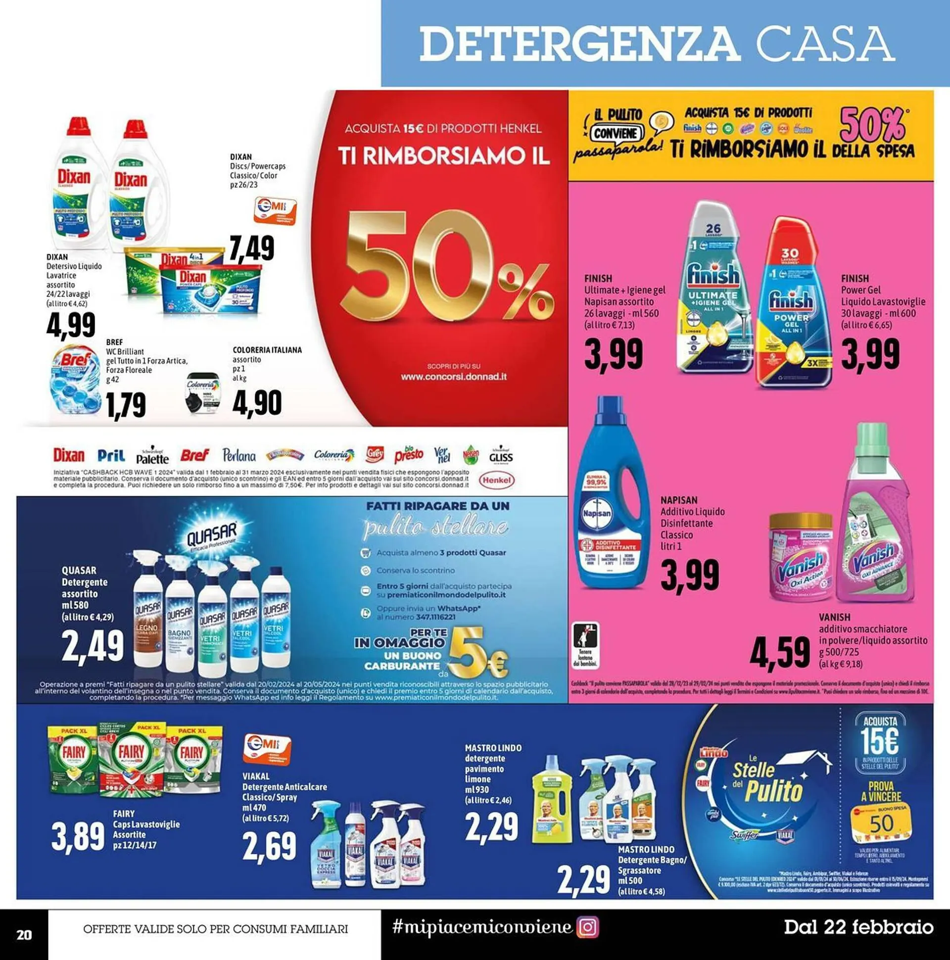 Volantino Emi Supermercati da 22 febbraio a 6 marzo di 2024 - Pagina del volantino 20