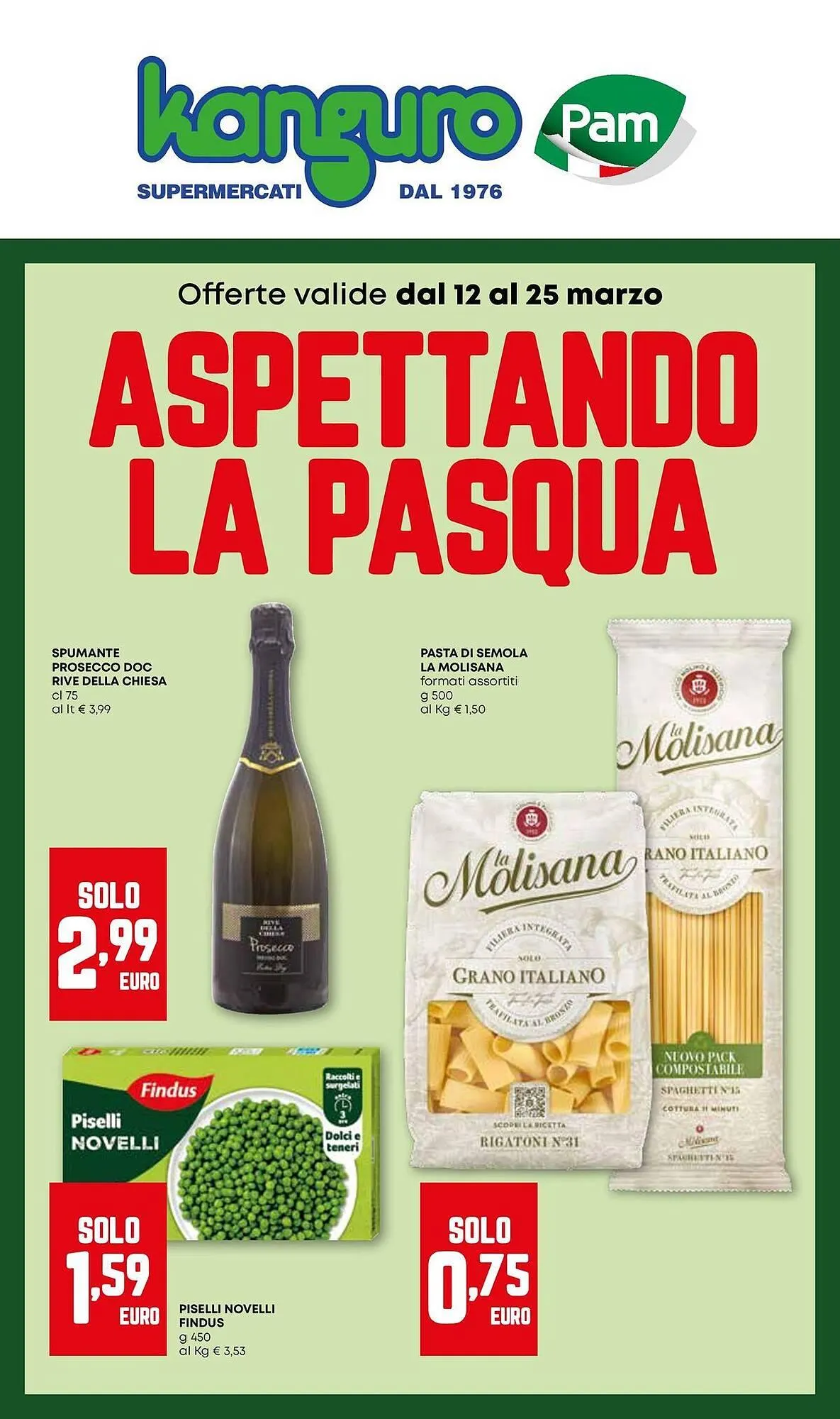 Volantino Kanguro da 12 marzo a 25 marzo di 2026 - Pagina del volantino 1