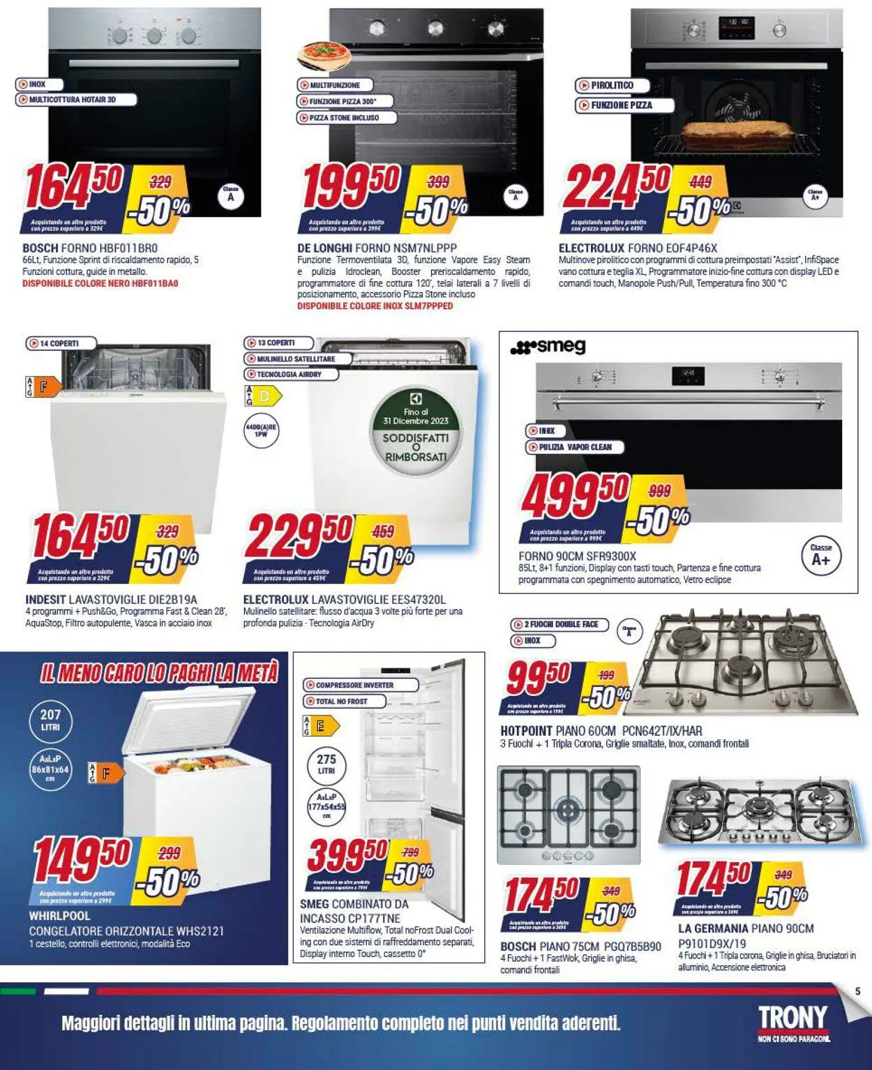 Trony - Palermo Volantino attuale da 30 novembre a 24 dicembre di 2023 - Pagina del volantino 5