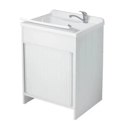 Lavatoio a serrandina pratiko in PVC 60 cm x 50 cm x 86 cm