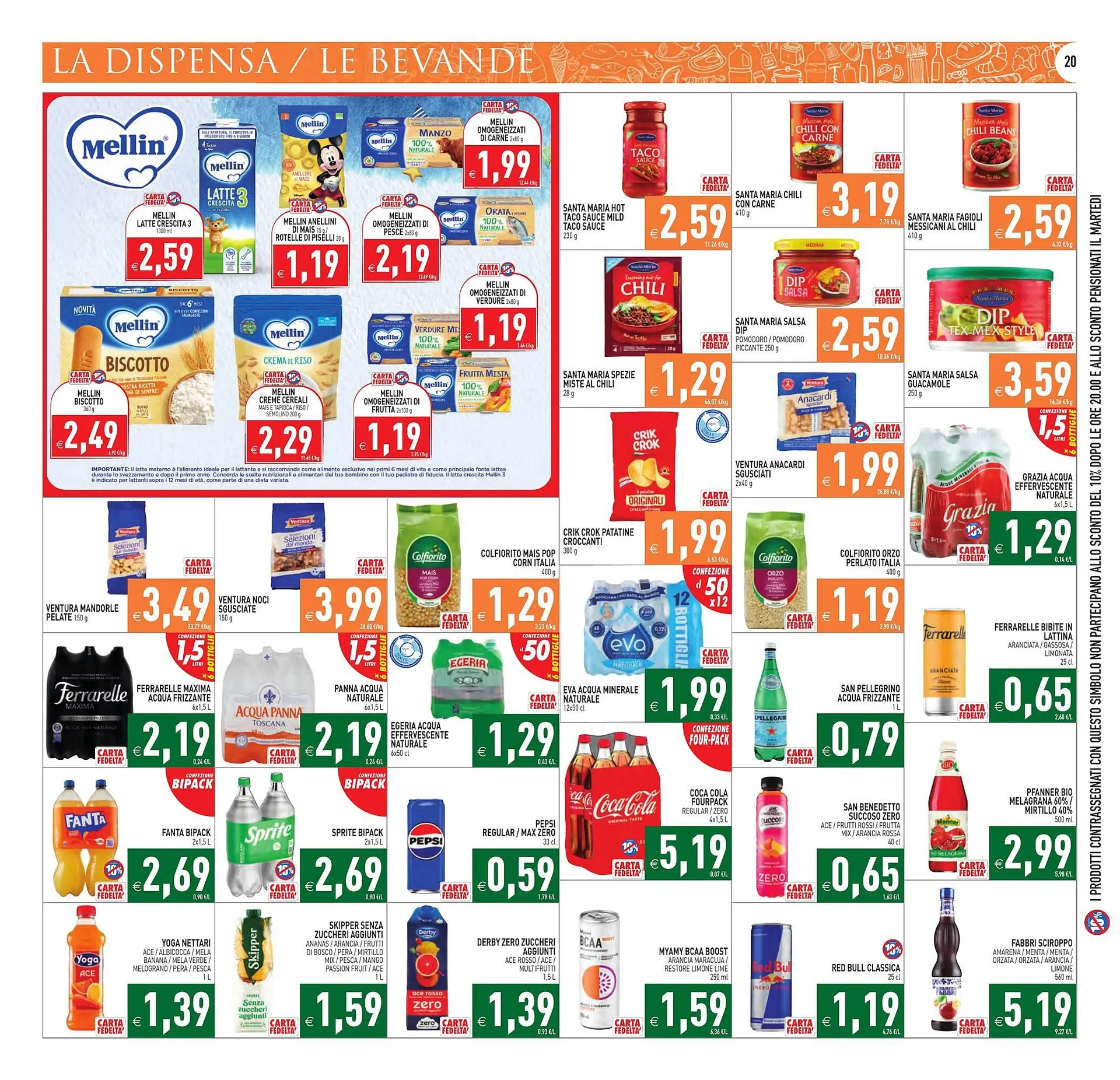 Volantino Iperfamily da 25 luglio a 4 agosto di 2025 - Pagina del volantino 20