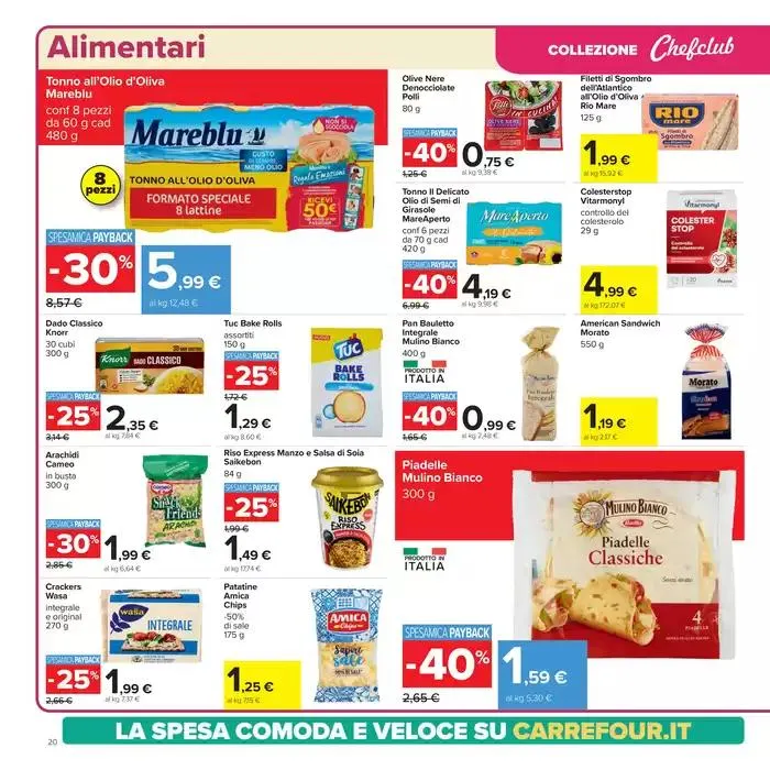 Sconti 30%40%50% da 25 marzo a 7 aprile di 2025 - Pagina del volantino 20