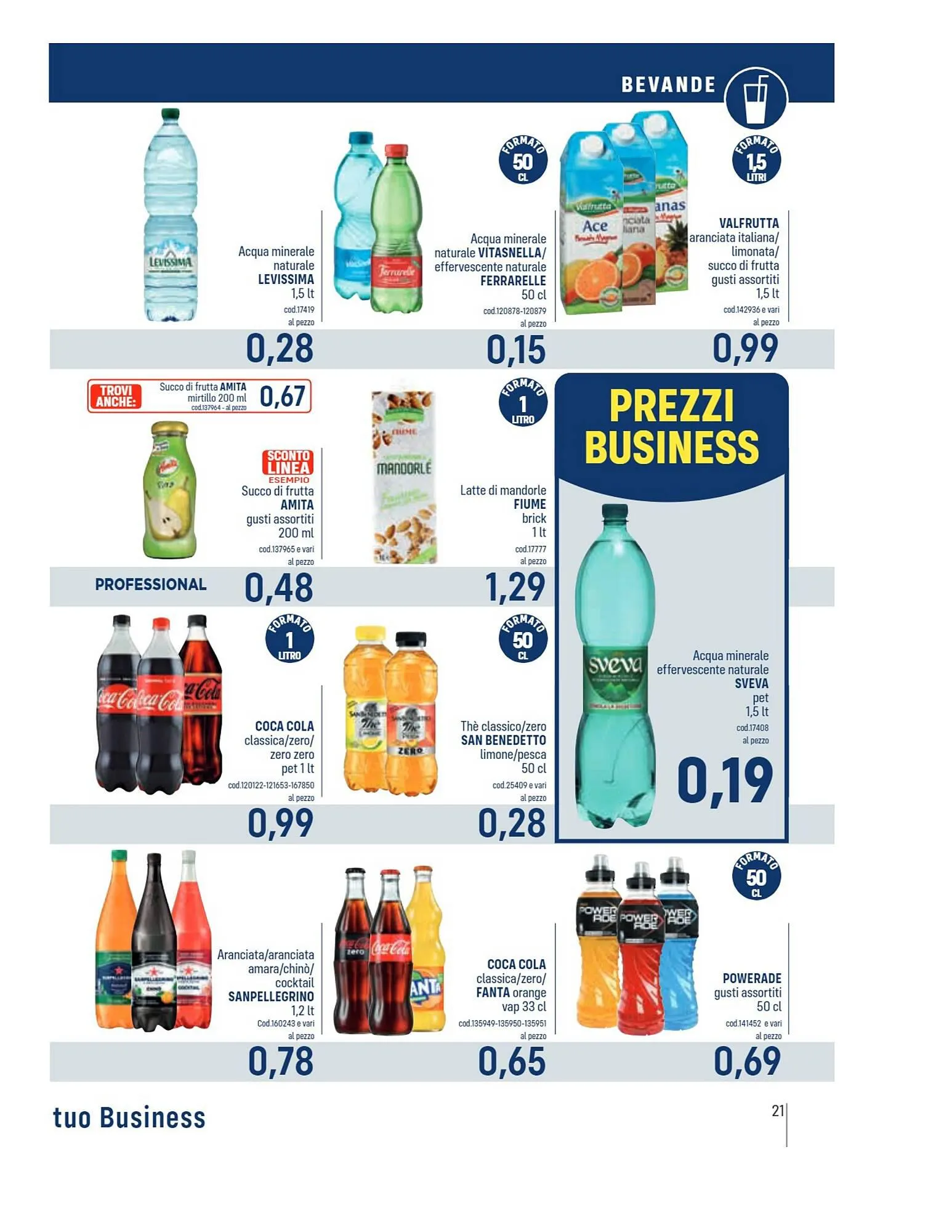 Volantino Talento Professional Store da 26 febbraio a 10 marzo di 2024 - Pagina del volantino 21