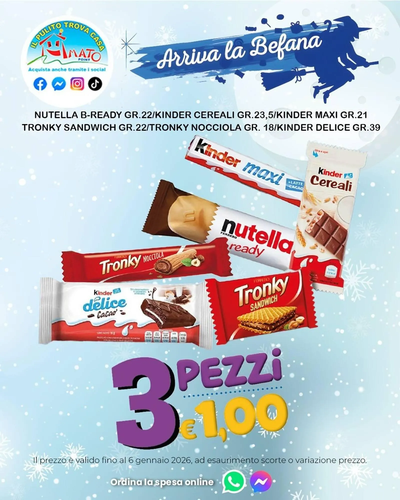 Volantino Amato Point da 2 gennaio a 6 gennaio di 2026 - Pagina del volantino 1