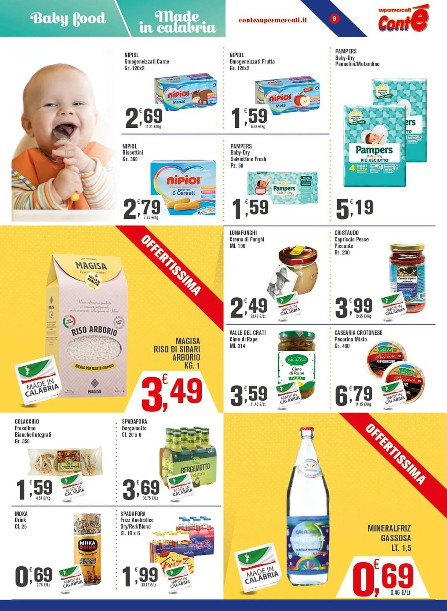 Volantino Conté Supermercati da 4 dicembre a 14 dicembre di 2025 - Pagina del volantino 9