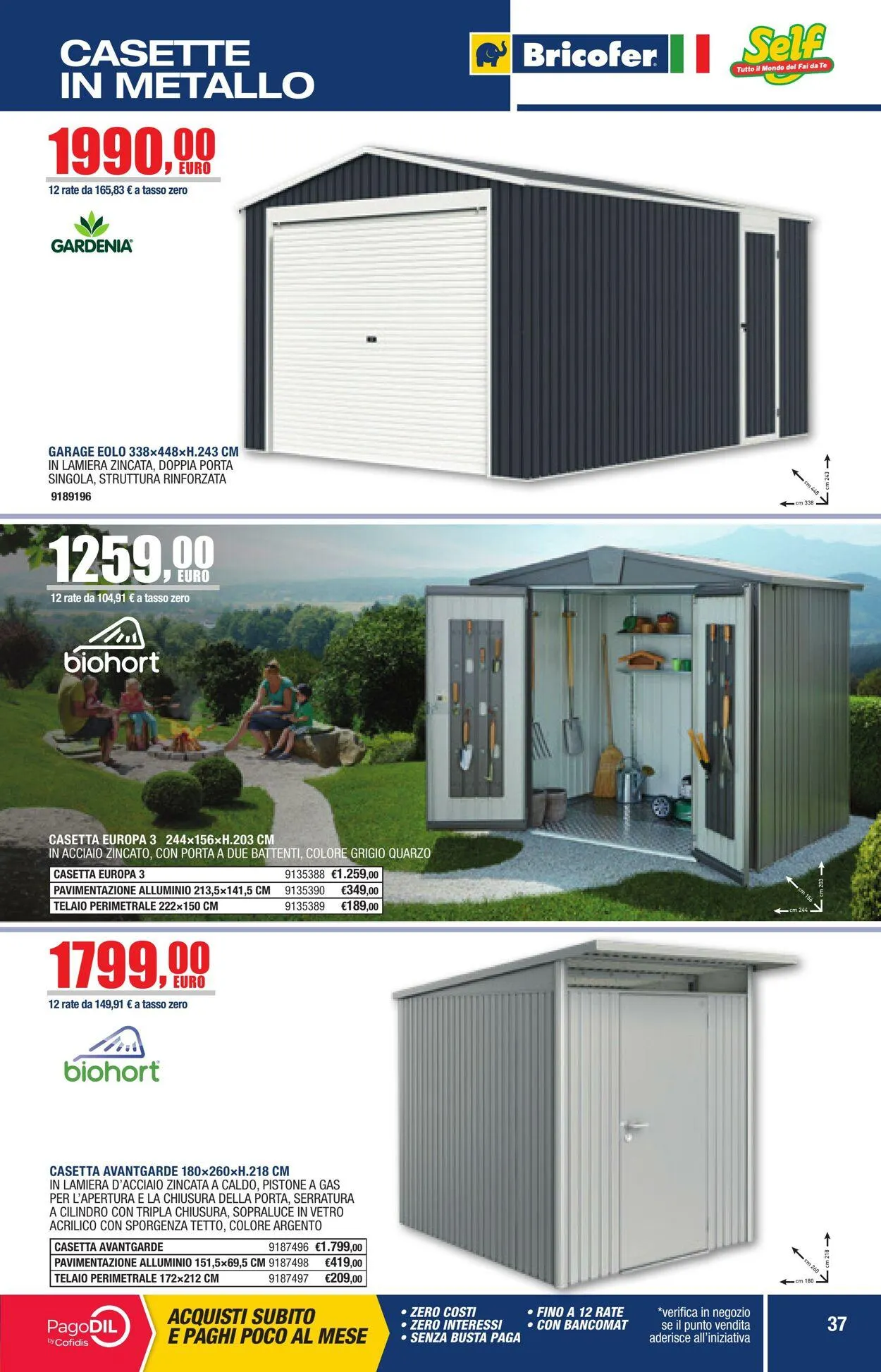 Bricofer - Roma Volantino attuale da 14 maggio a 28 maggio di 2025 - Pagina del volantino 37