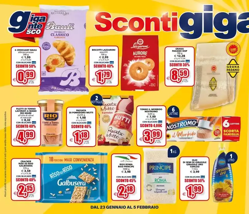 Sconti giganteschi da 23 gennaio a 5 febbraio di 2025 - Pagina del volantino 2