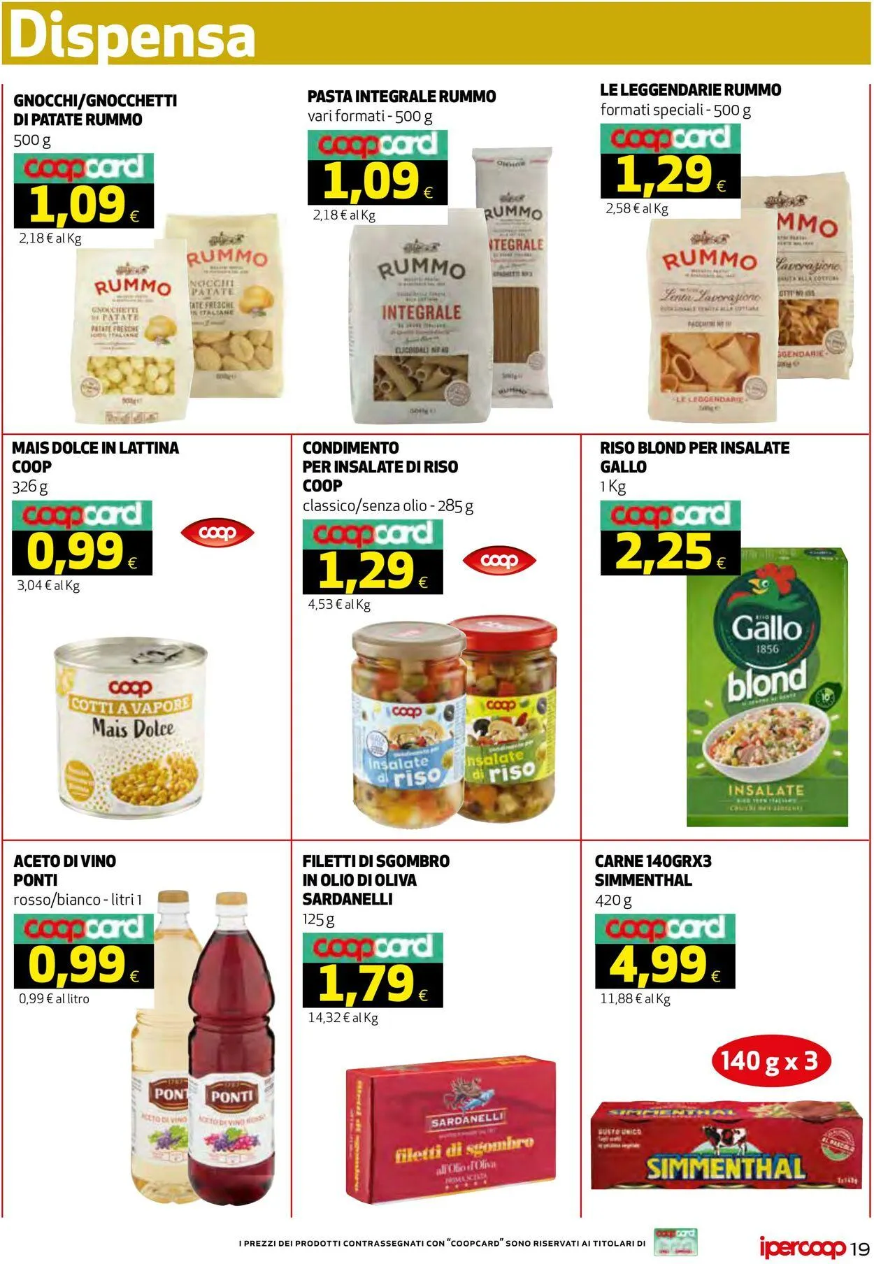 Coop Volantino attuale da 25 luglio a 5 agosto di 2025 - Pagina del volantino 19