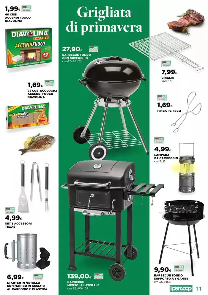 Catalogo Primavera da 10 aprile a 2 giugno di 2025 - Pagina del volantino 11