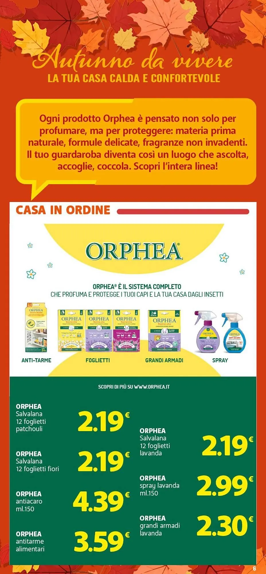 Volantino Famila Superstore da 1 ottobre a 31 ottobre di 2025 - Pagina del volantino 6
