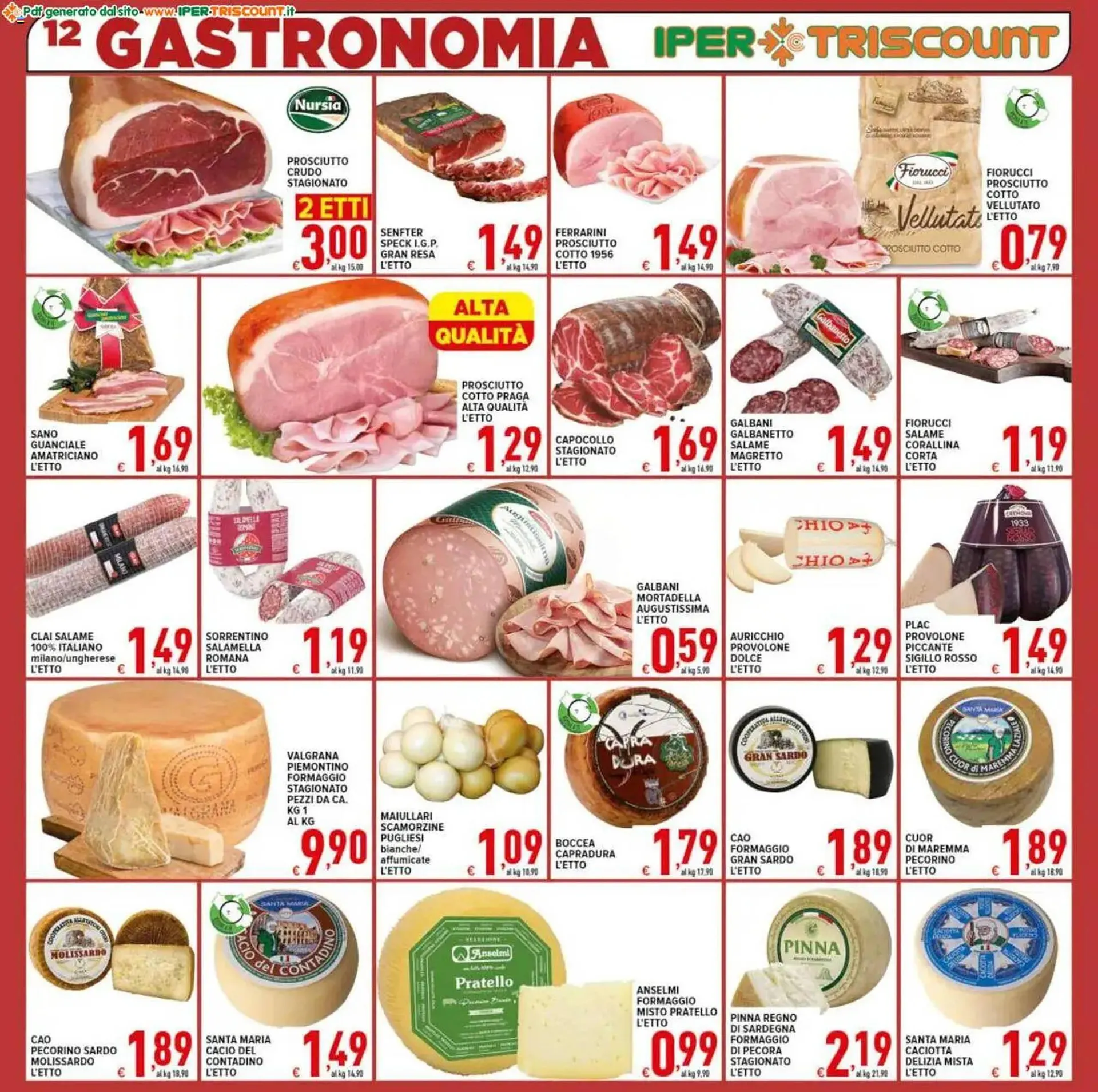 Volantino Iper Triscount da 26 settembre a 7 ottobre di 2025 - Pagina del volantino 12