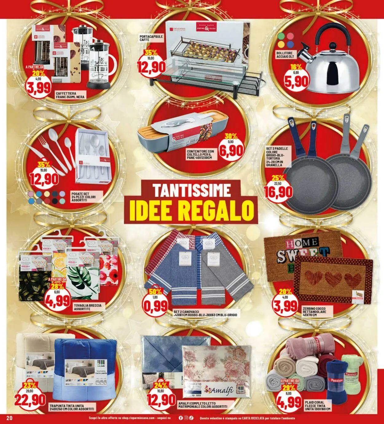 Risparmio Casa Volantino attuale da 22 dicembre a 4 gennaio di 2026 - Pagina del volantino 20