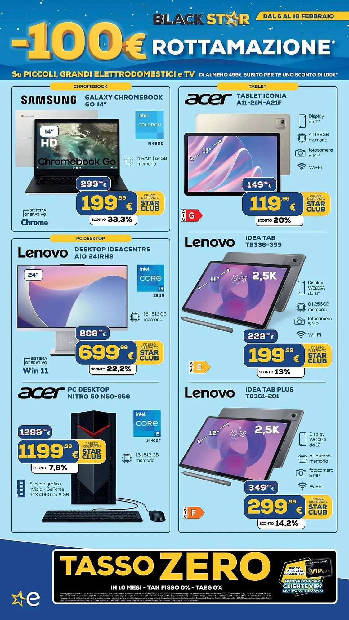 Volantino Euronics da 9 febbraio a 18 febbraio di 2026 - Pagina del volantino 13