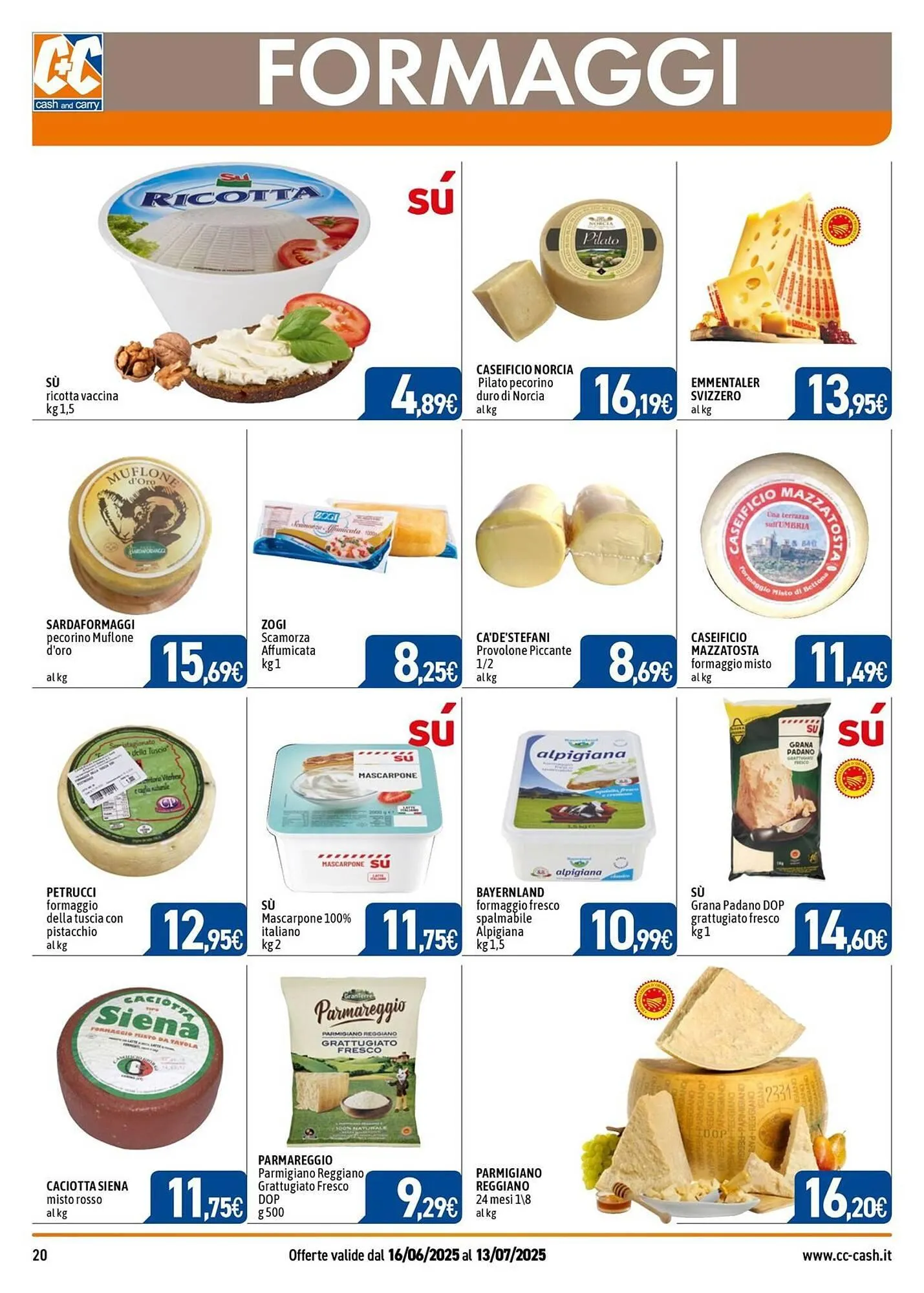 Volantino C+C Italmarket da 17 giugno a 13 luglio di 2025 - Pagina del volantino 20