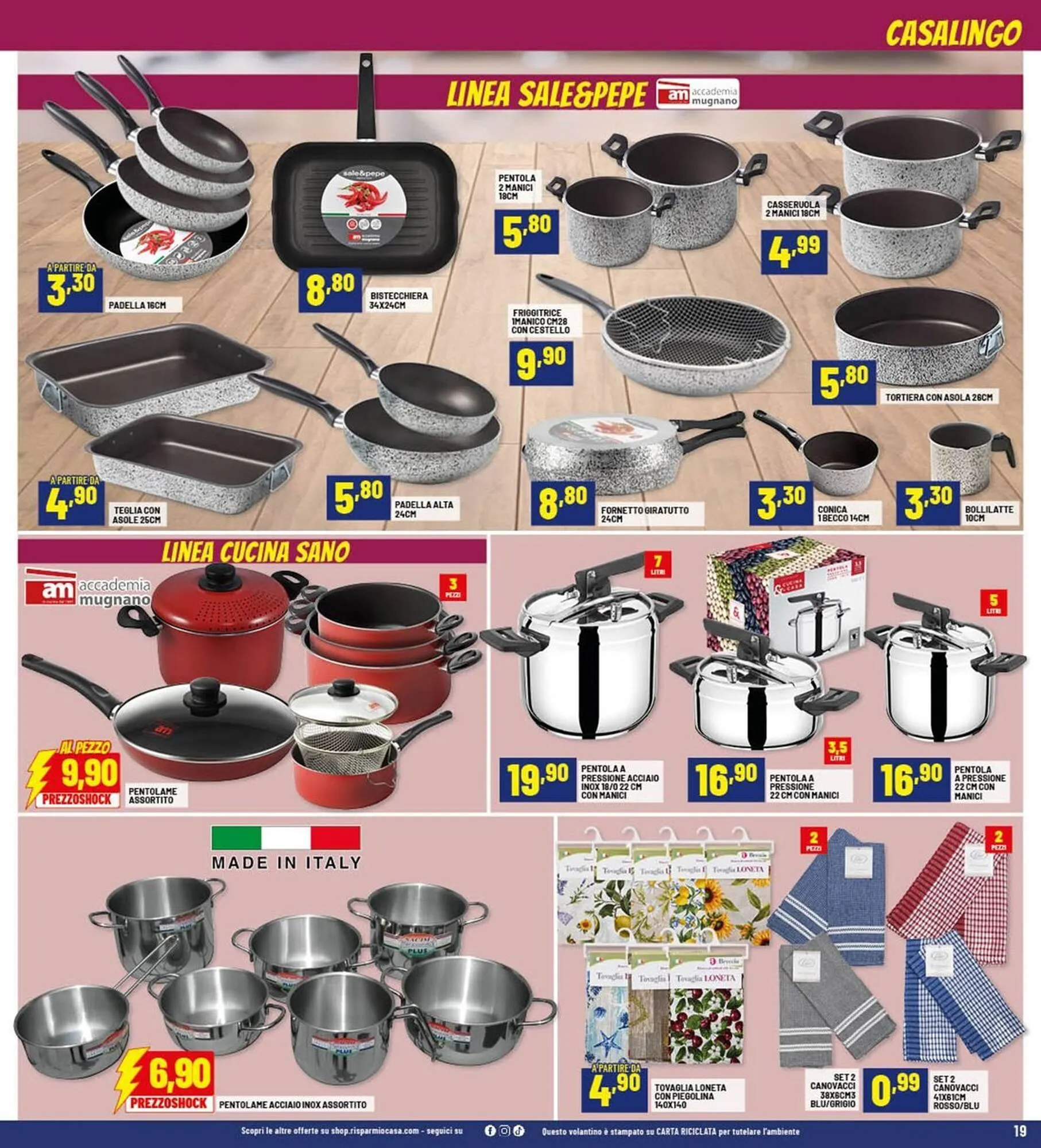 Volantino Risparmio Casa da 20 settembre a 12 ottobre di 2025 - Pagina del volantino 19