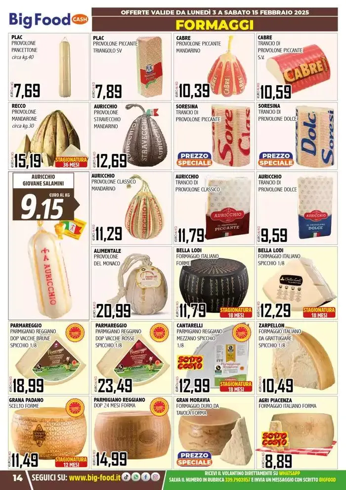 Carnevale innamorati della convenienza da 3 febbraio a 15 febbraio di 2025 - Pagina del volantino 14
