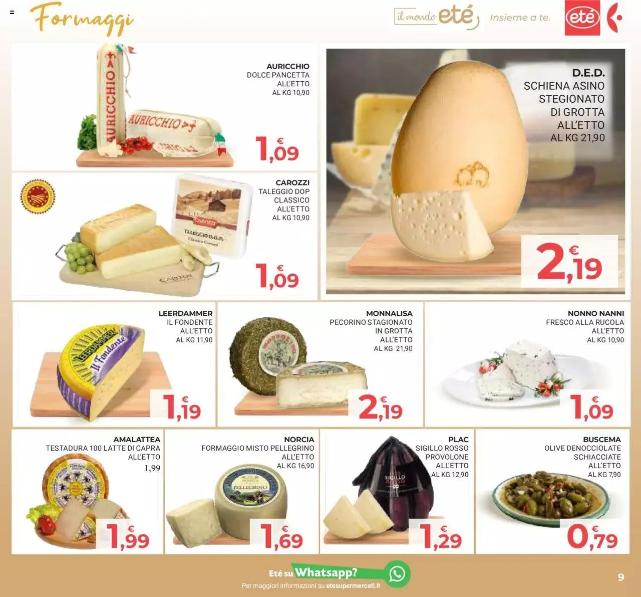 Volantino Eté da 25 ottobre a 7 novembre di 2023 - Pagina del volantino 9