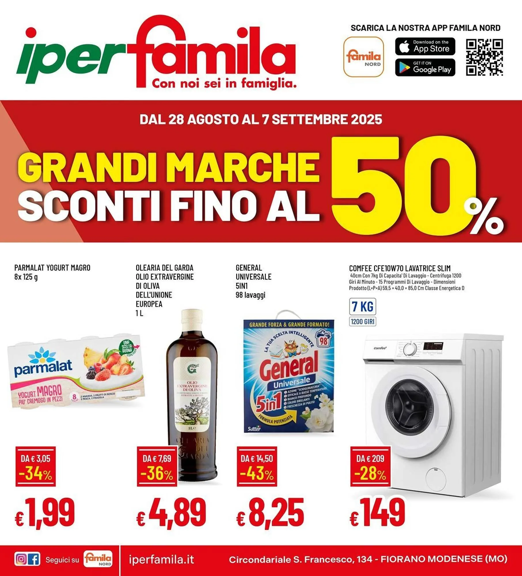 Volantino IperFamila da 28 agosto a 7 settembre di 2025 - Pagina del volantino 1