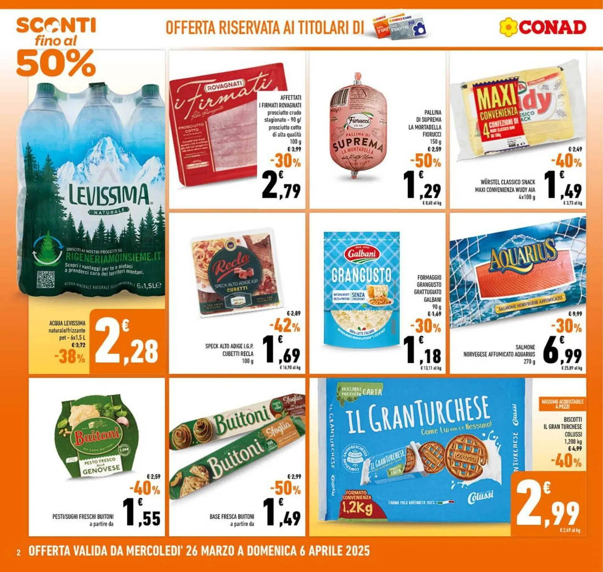 Volantino Conad da 26 marzo a 6 aprile di 2025 - Pagina del volantino 2