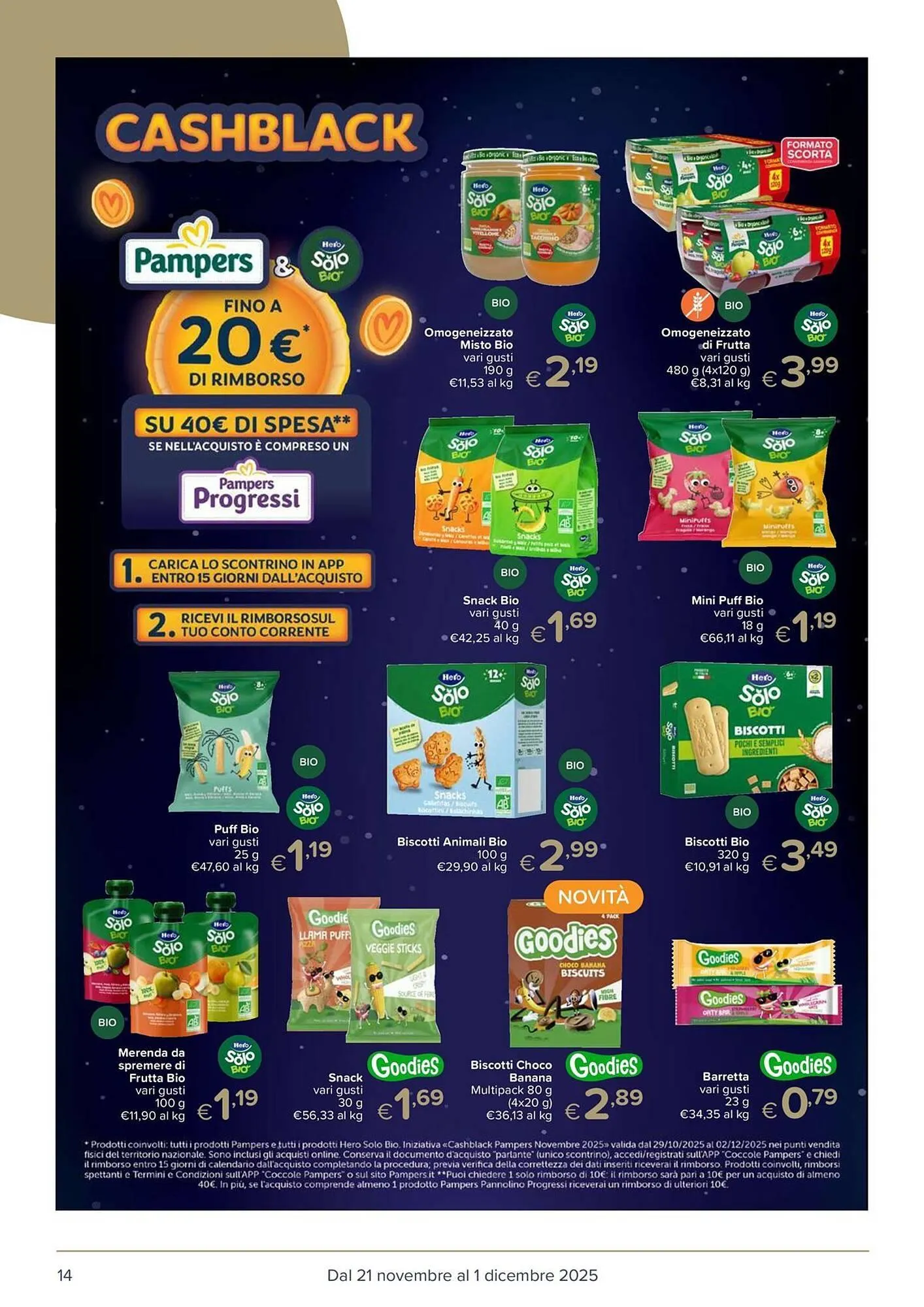 Volantino Io Bimbo da 21 novembre a 1 dicembre di 2025 - Pagina del volantino 14