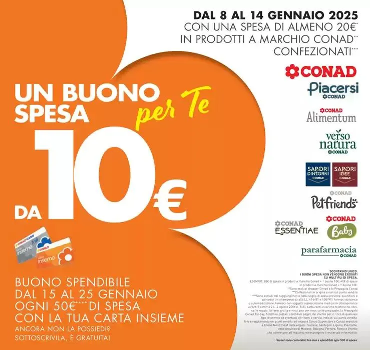 Speciale Conad da 7 gennaio a 15 gennaio di 2025 - Pagina del volantino 2