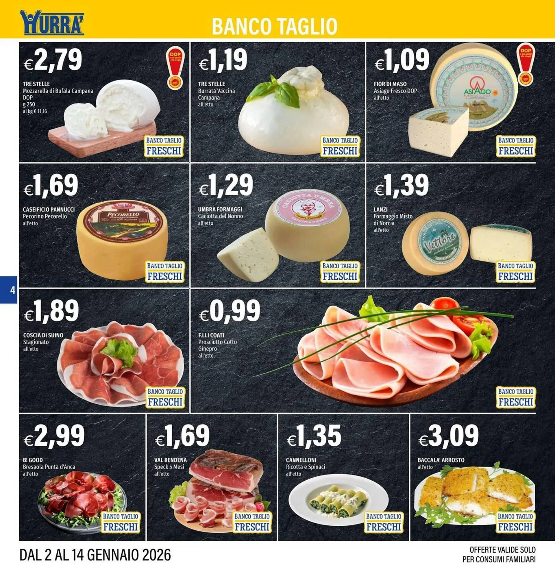 Volantino Hurrà da 2 gennaio a 14 gennaio di 2026 - Pagina del volantino 4