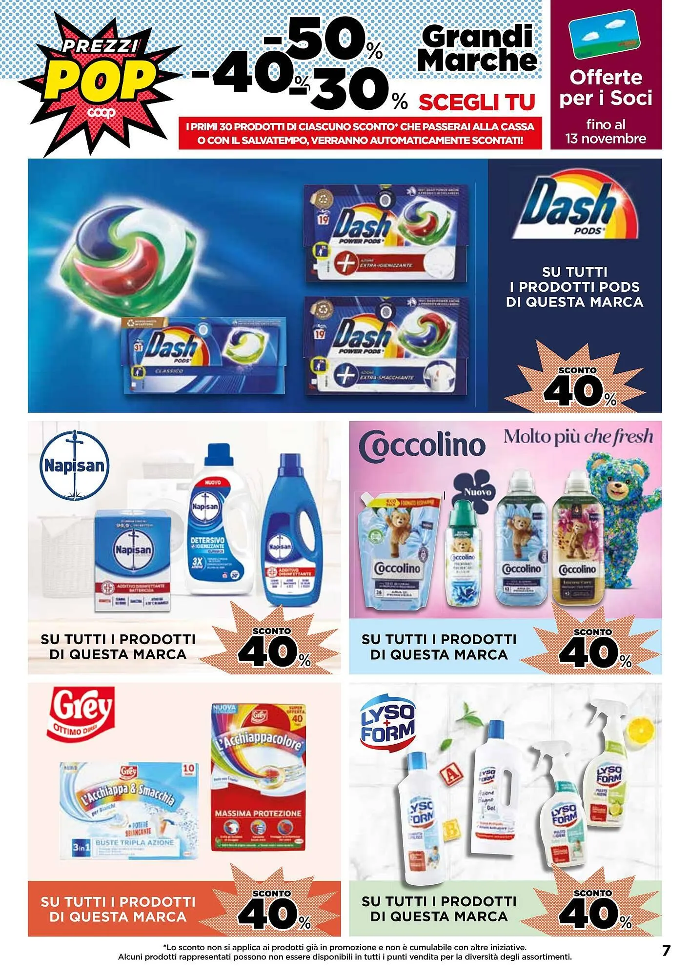 Volantino Unicoop da 7 novembre a 20 novembre di 2024 - Pagina del volantino 7